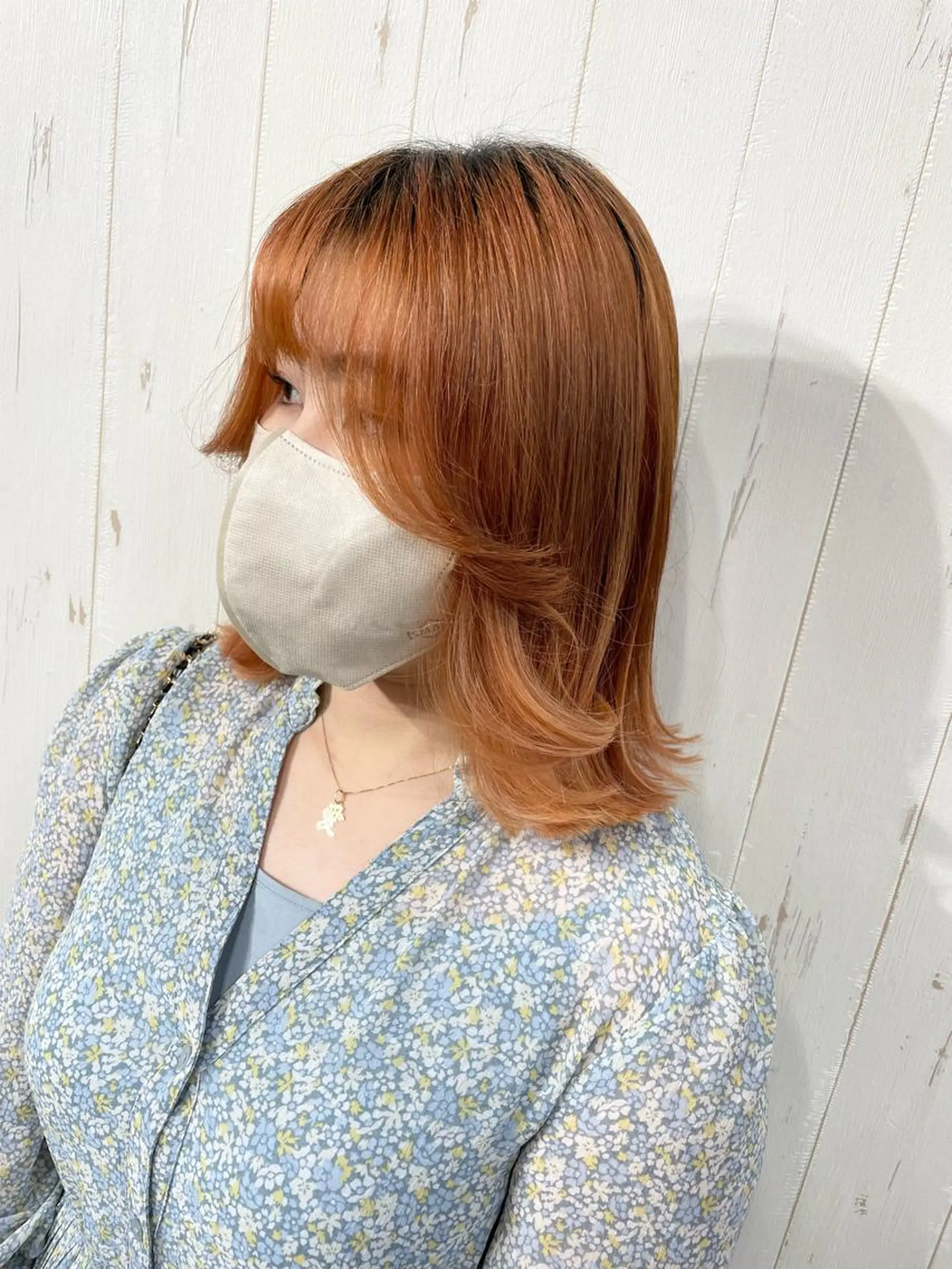 ミディアム 外国人風カラー ハイライト 韓国風ヘア レイヤーカット カット ヘアカラー AN'TIA小作所属・AN'TIA小作代表 ⭐︎kazuma⭐︎のヘアスタイル