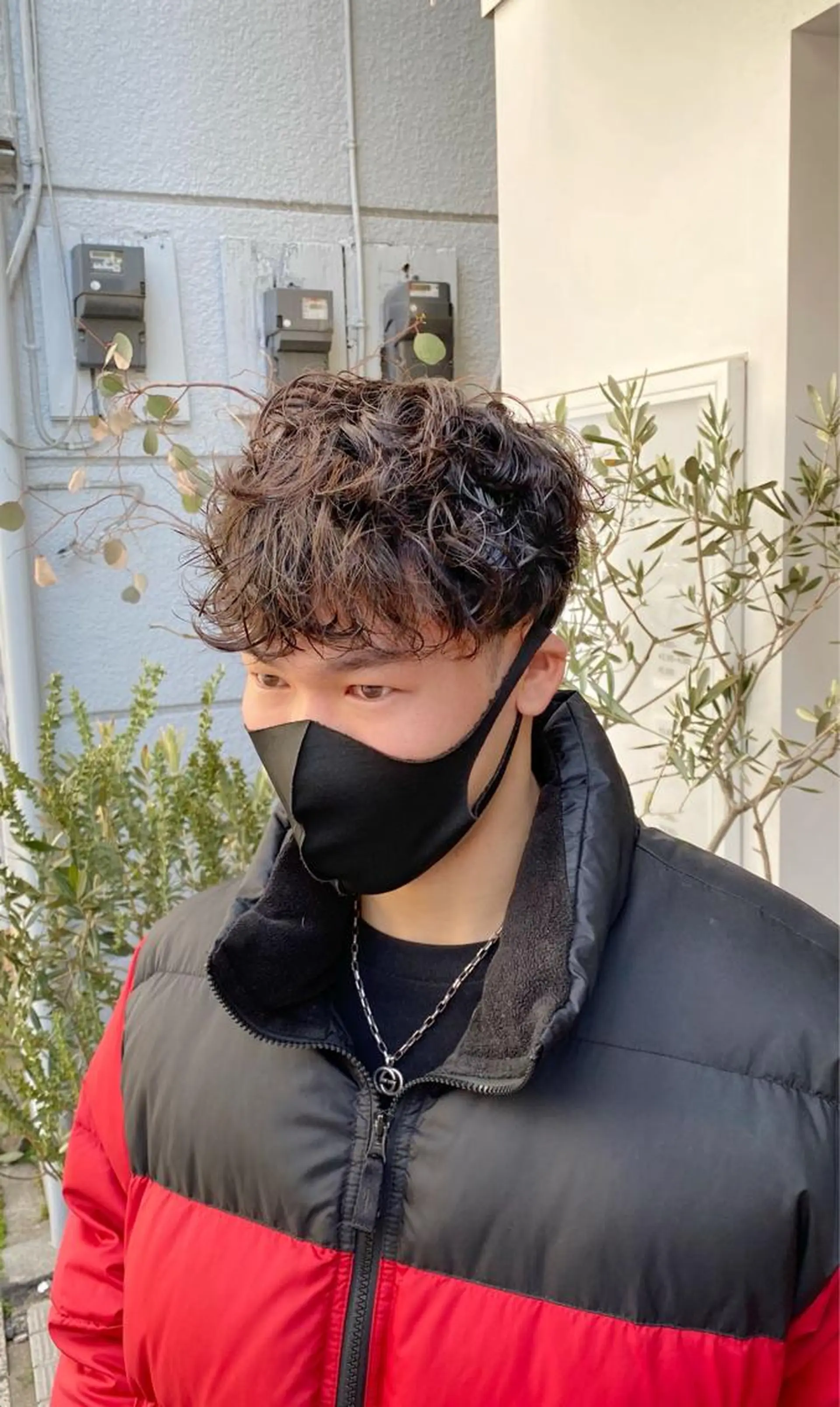 パーマ メンズ メンズパーマ カット パーマ お洒落カジュアル🍃 まなとのヘアスタイル