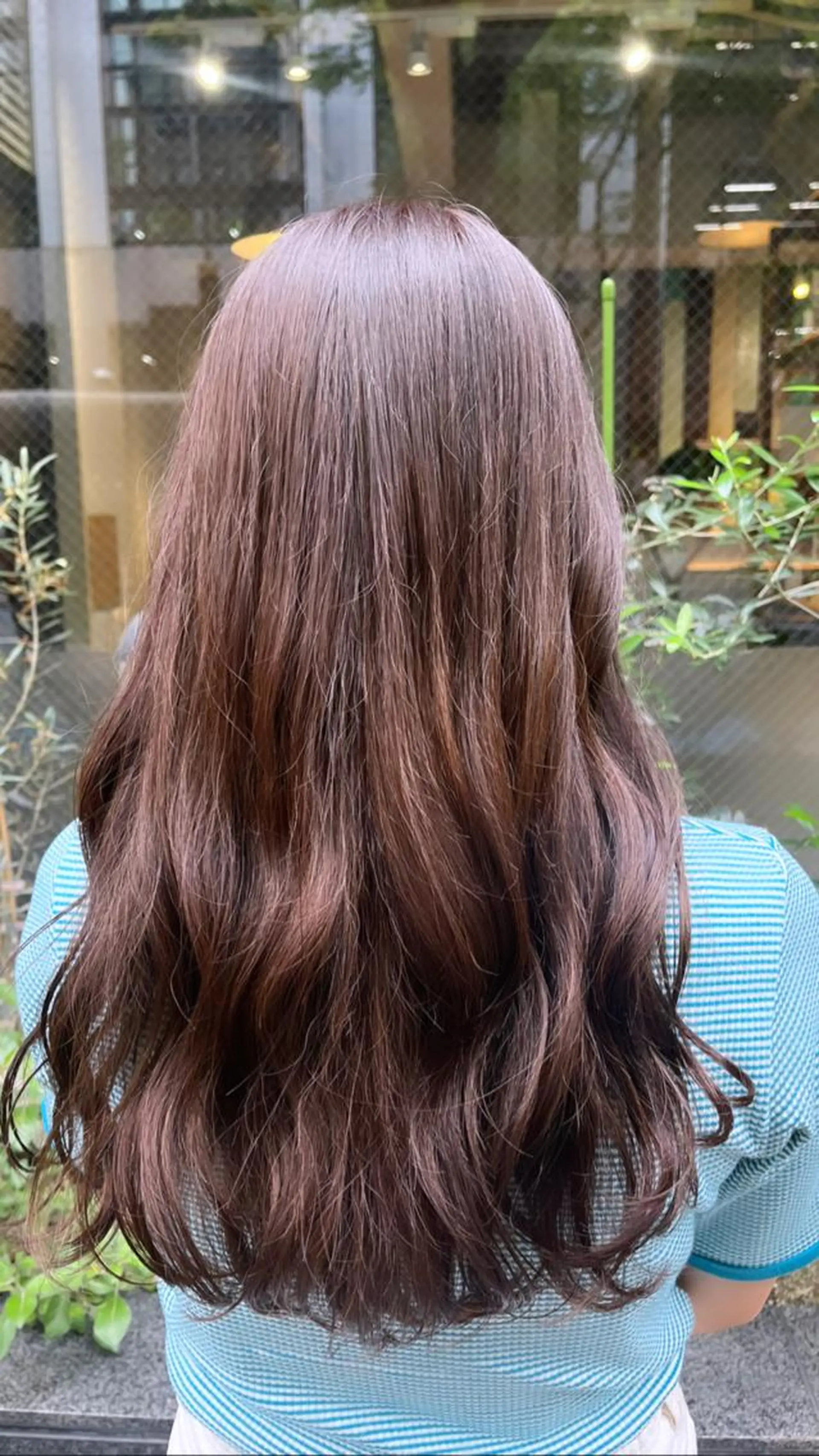 カラー ブラウンカラー カット ヘアカラー えんぐちとも／透明感 カラー／博多ボブのヘアスタイル