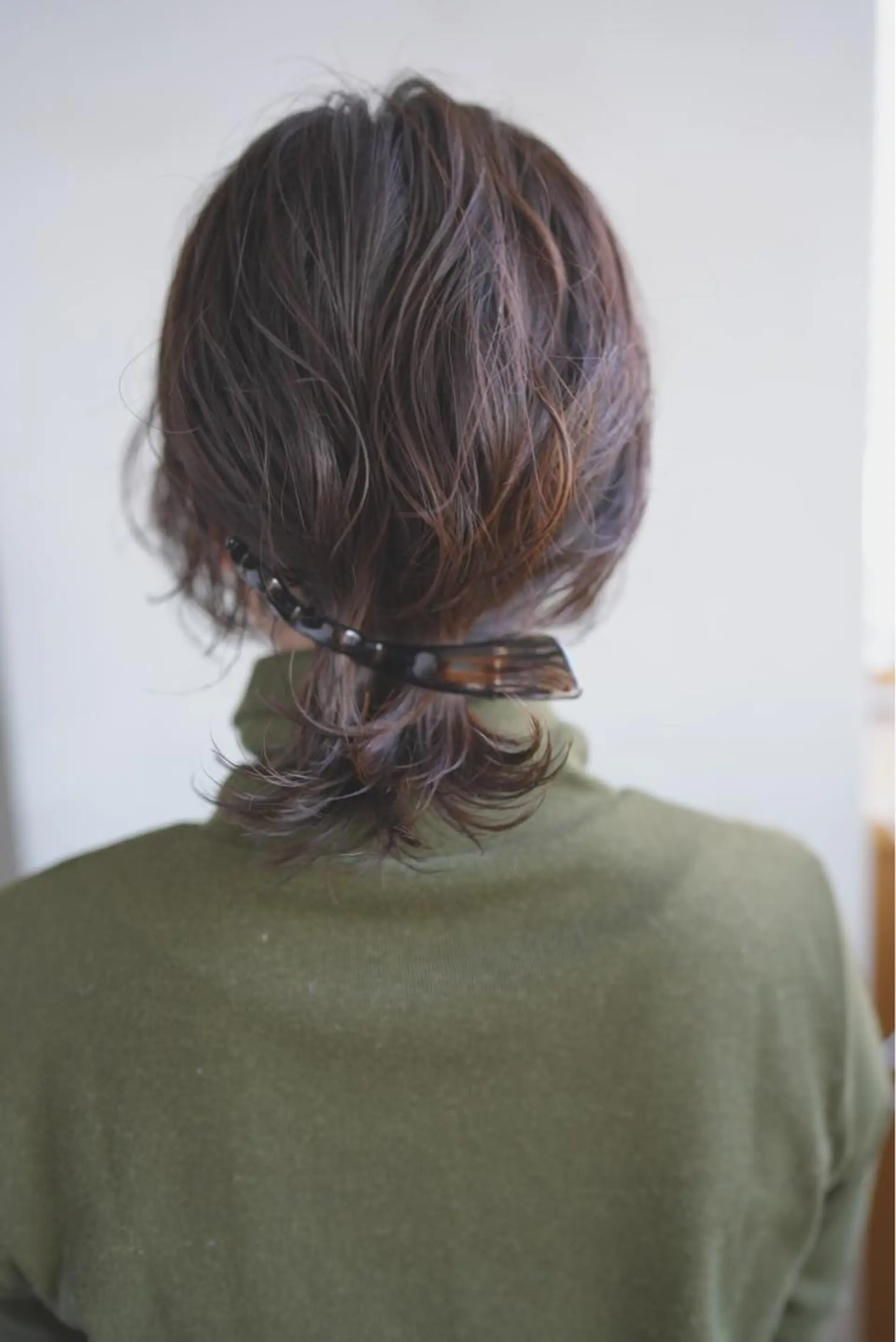 ミディアム カラー パーマ ヘアカラー トリートメント mizuho .のヘアスタイル