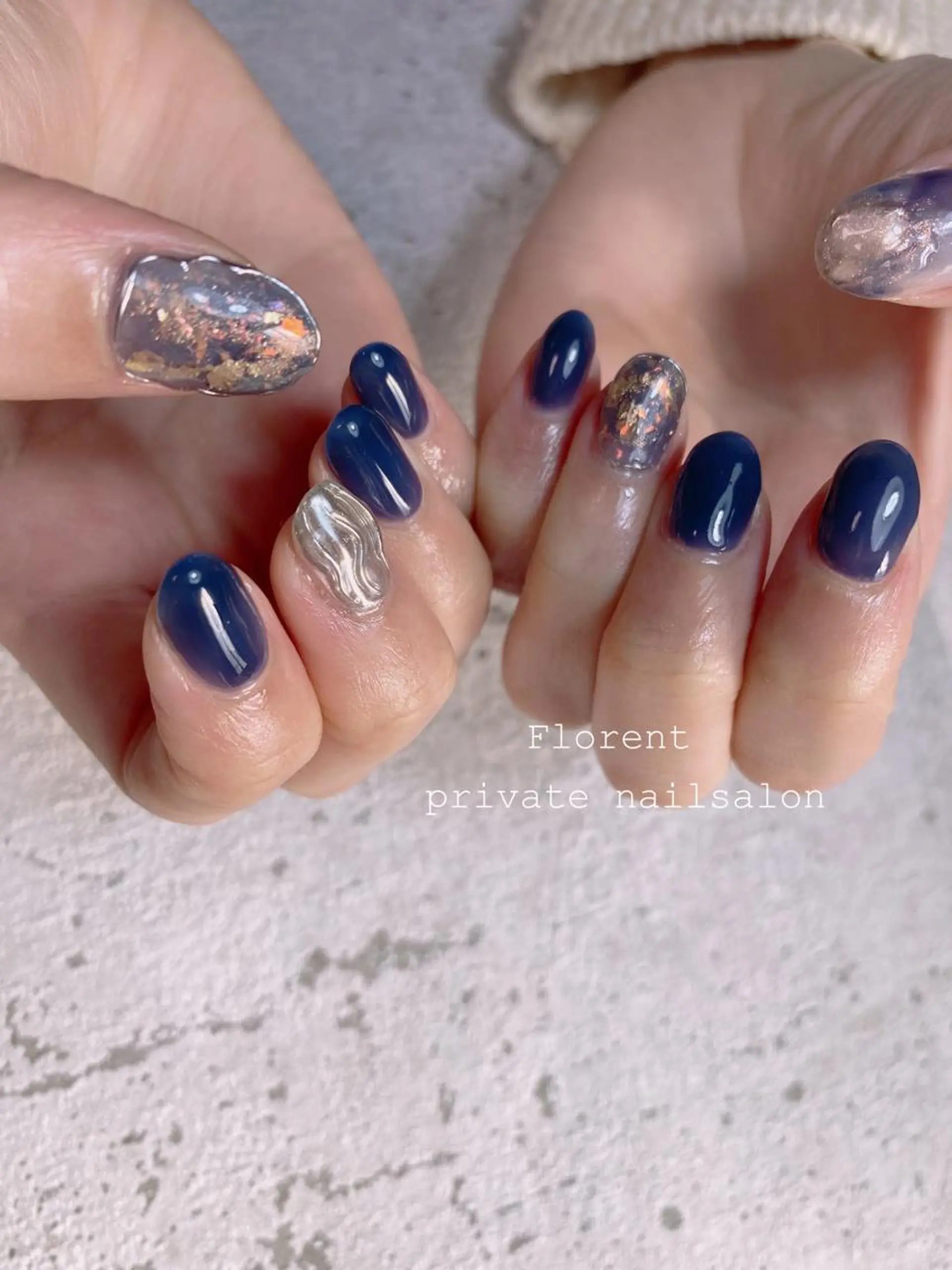 ネイル ハンドネイル florent nailのネイルデザイン