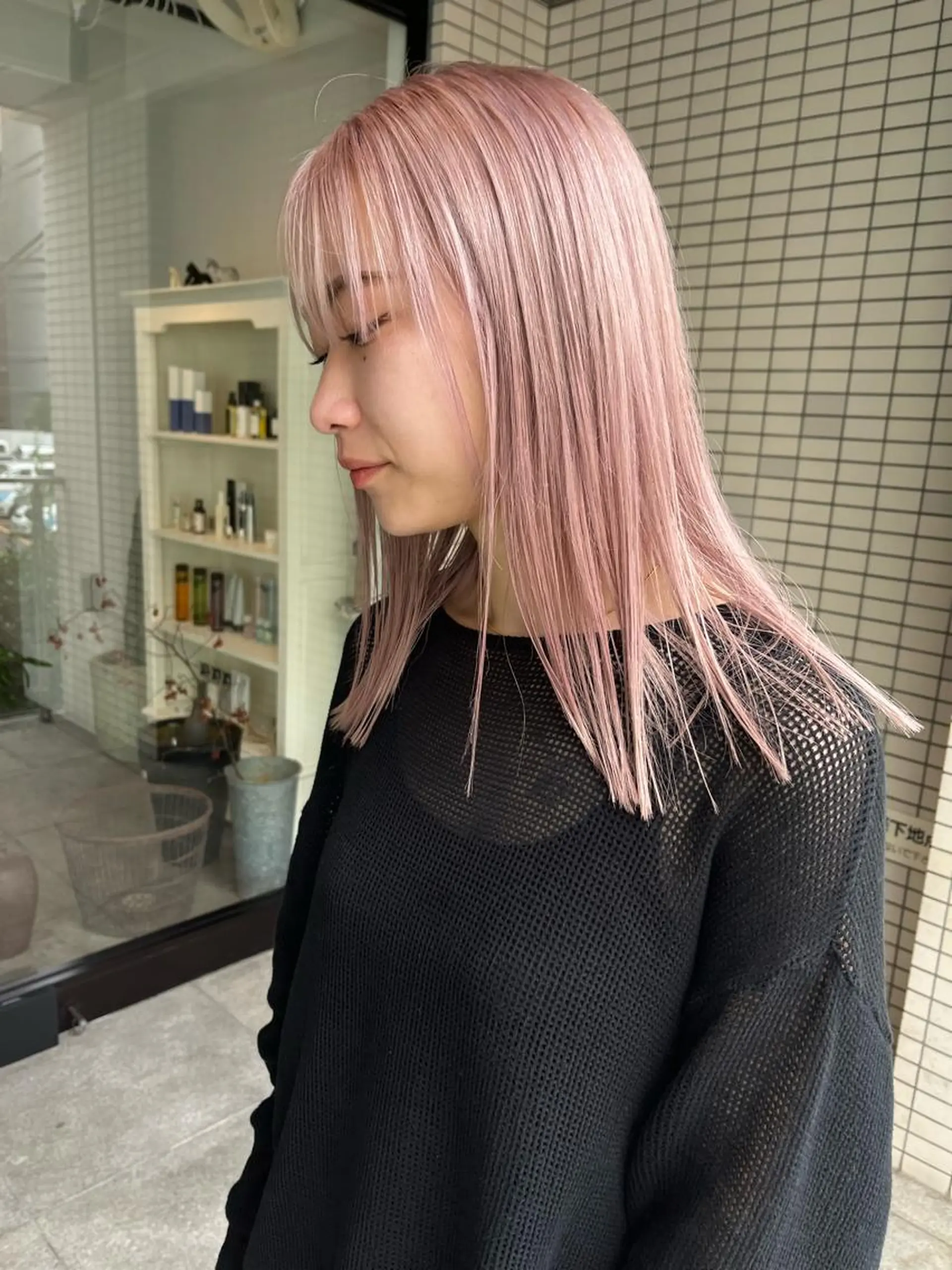 ロング ヘアカラー トリートメント devellope所属・宮腰 瑠果のヘアスタイル