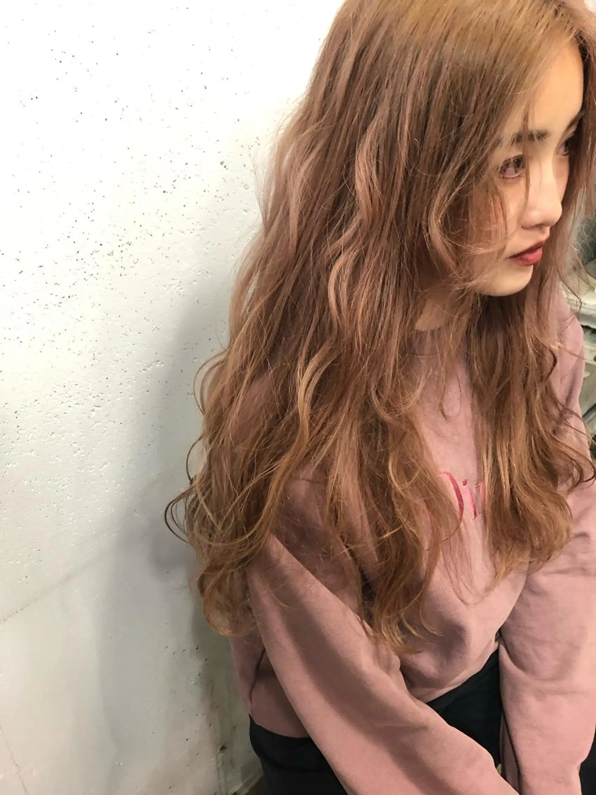 ロング カラー ブリーチ ケアブリーチ ハイトーンカラー Pia ツボイ ケイタのヘアスタイル