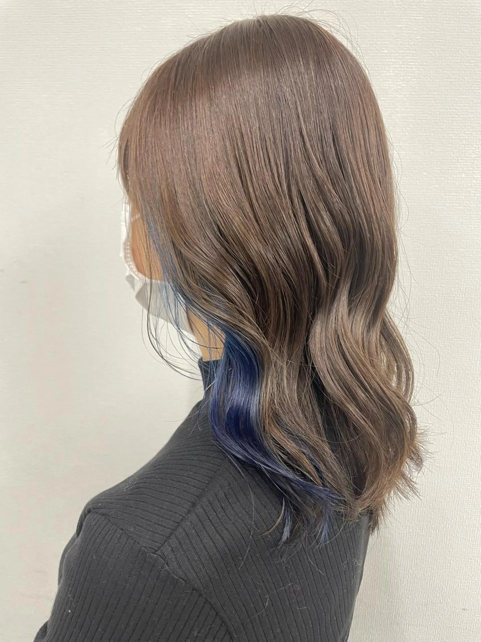 カラー 透明感♡くすみカラー shiori/小岩のヘアスタイル