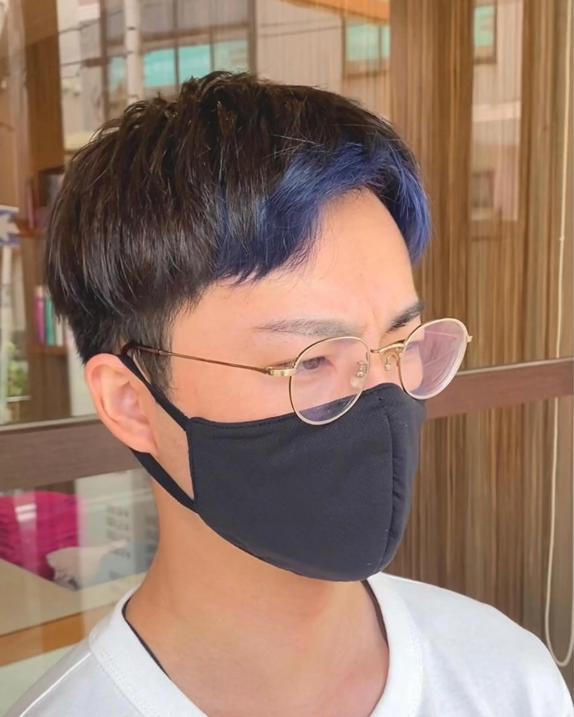 ショート メンズ メンズブリーチ 内山 京耶のヘアスタイル