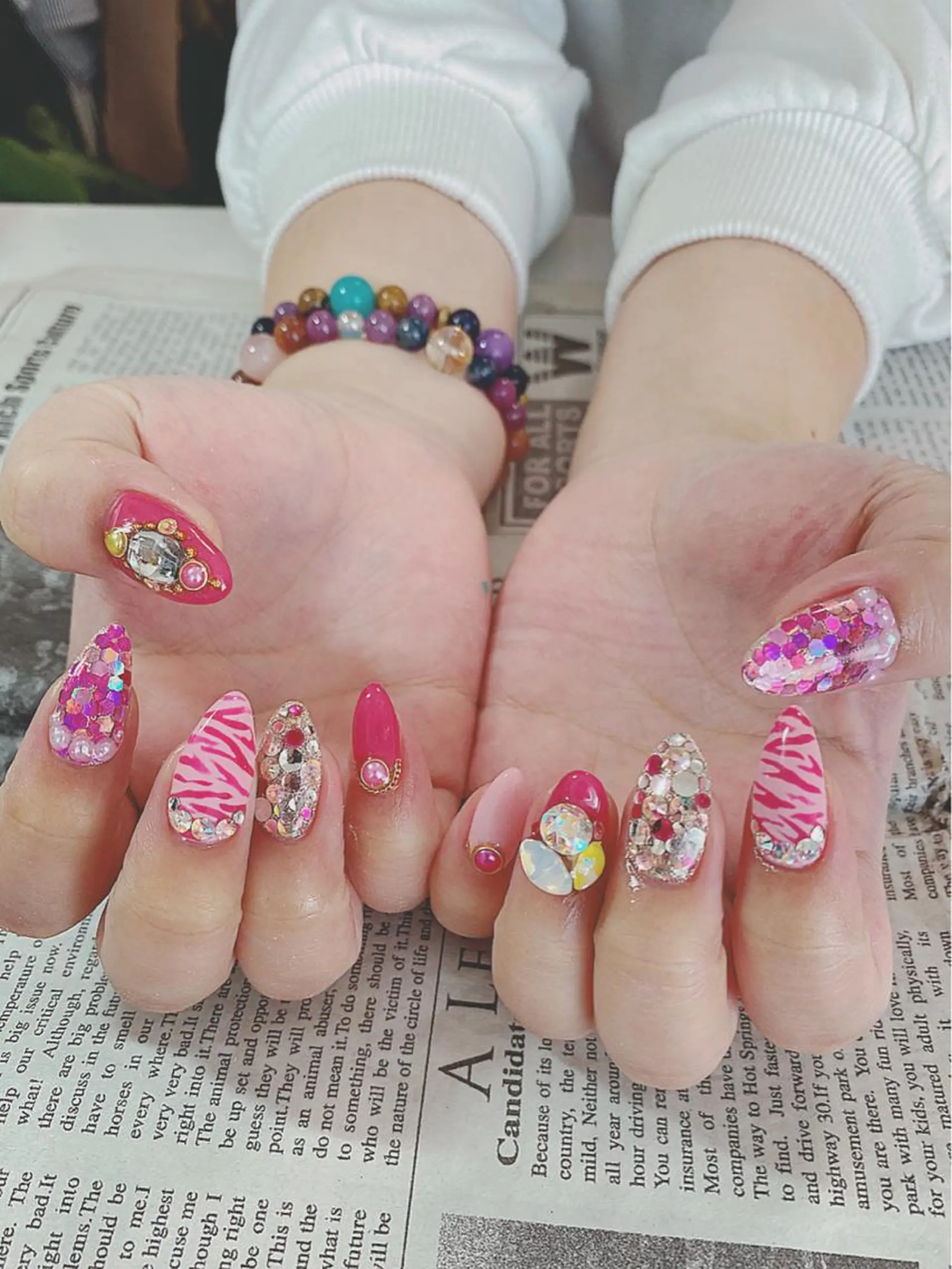 ネイル ハンドネイル ハンドケア 森山 舞のネイルデザイン