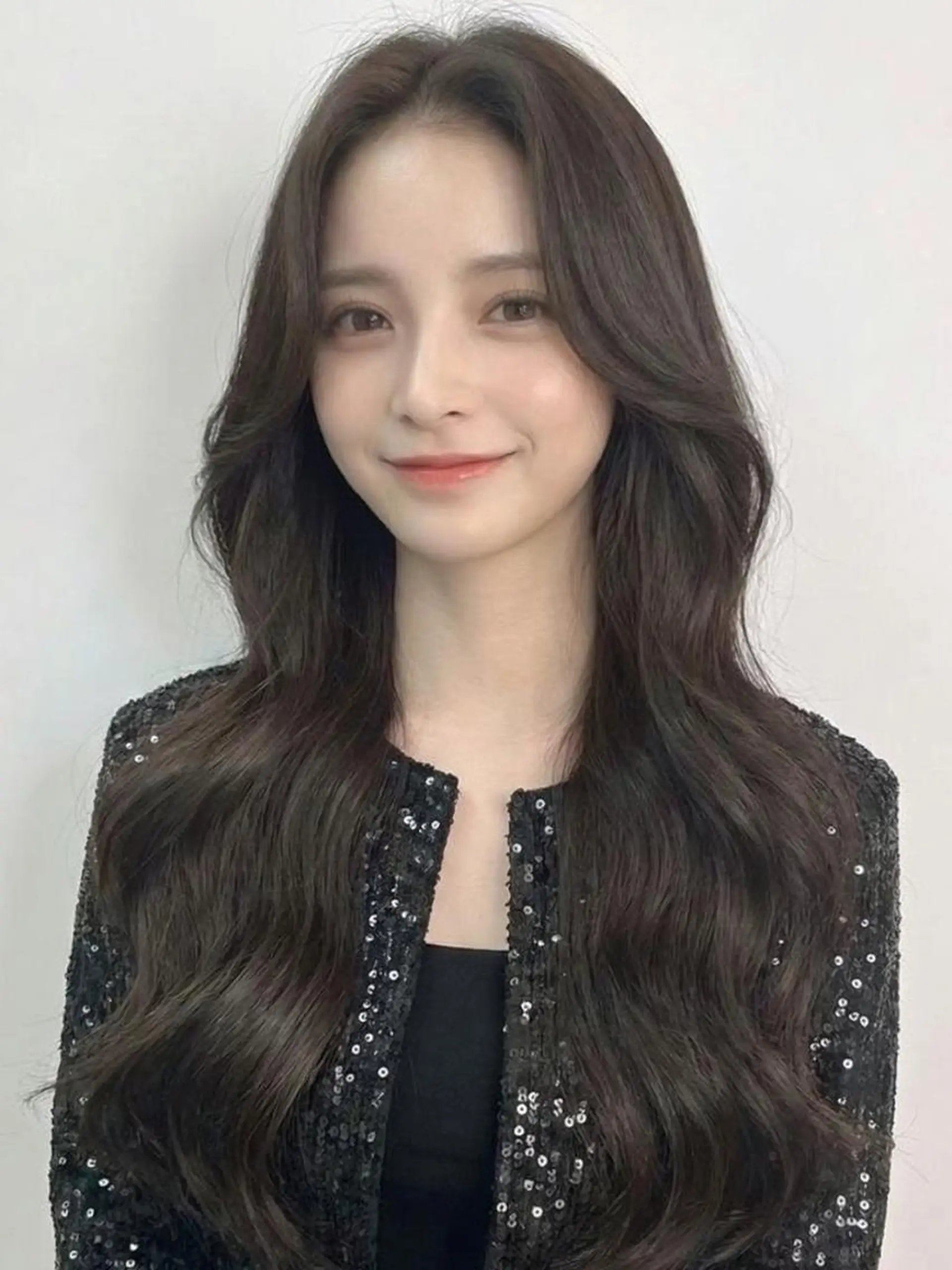 カラー ロング カット ヘアカラー トリートメント 🎀韓国レイヤー YURINA🎀のヘアスタイル