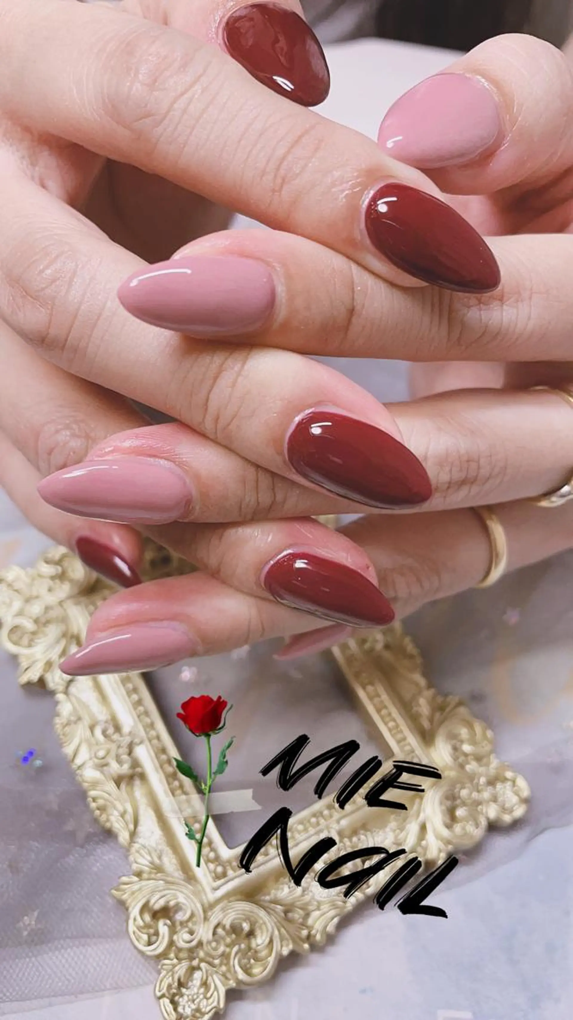 ネイル ハンドネイル フットネイル ハンドケア Mie nailのネイルデザイン