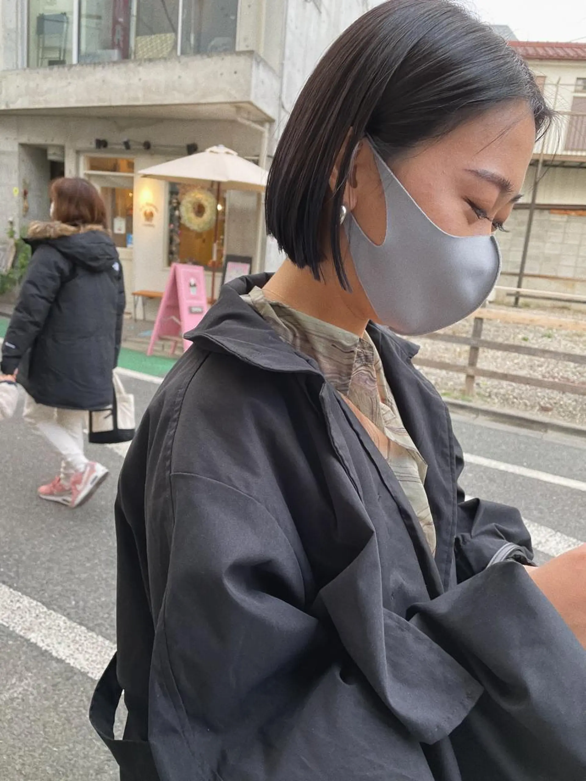 ショート カラー カット ヘアカラー トリートメント パーマ/透明感カラー /ボブ/吉田一生のヘアスタイル