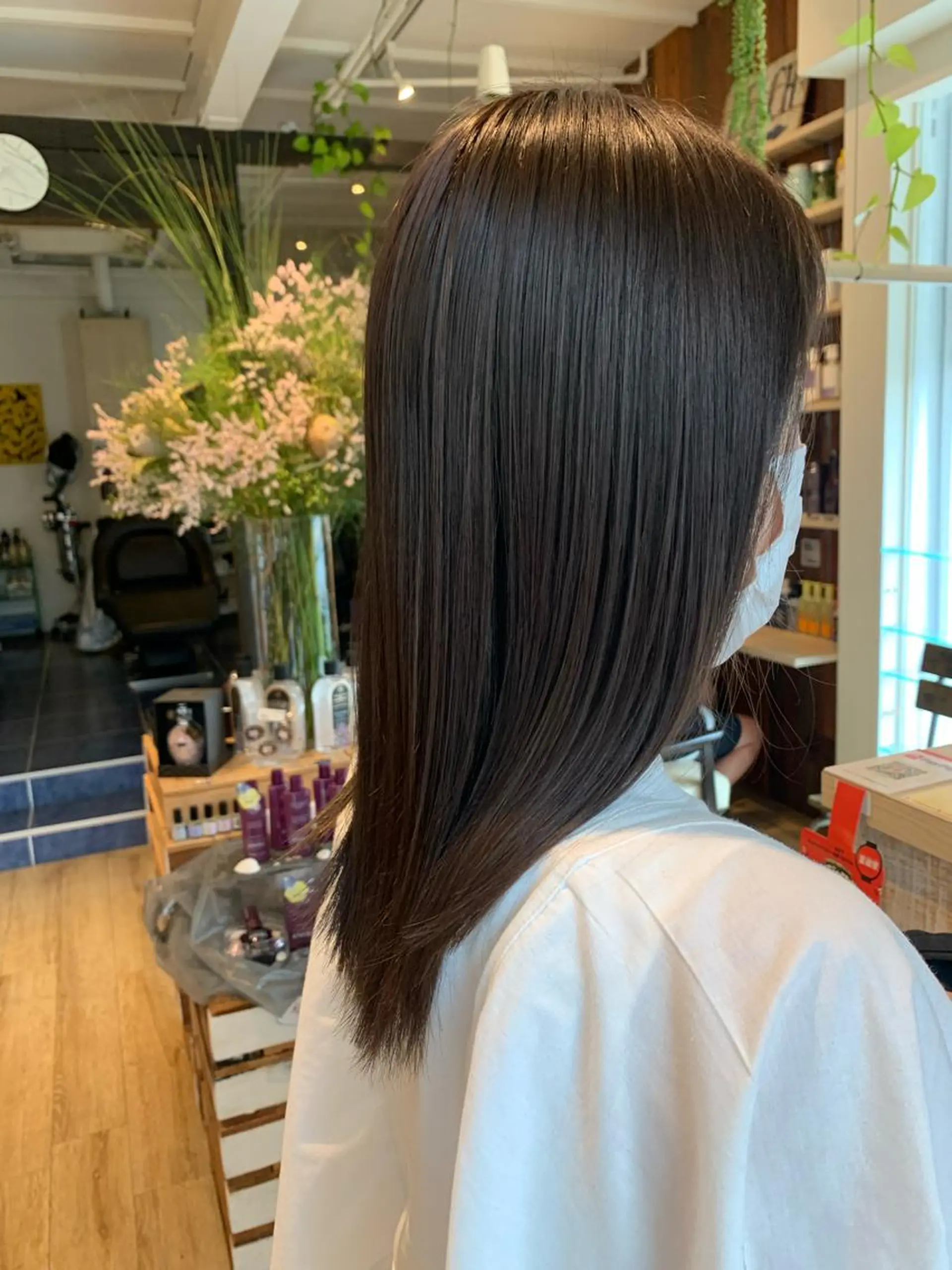 セミロング 髪質改善/美髪のプ口 中島みきのヘアスタイル