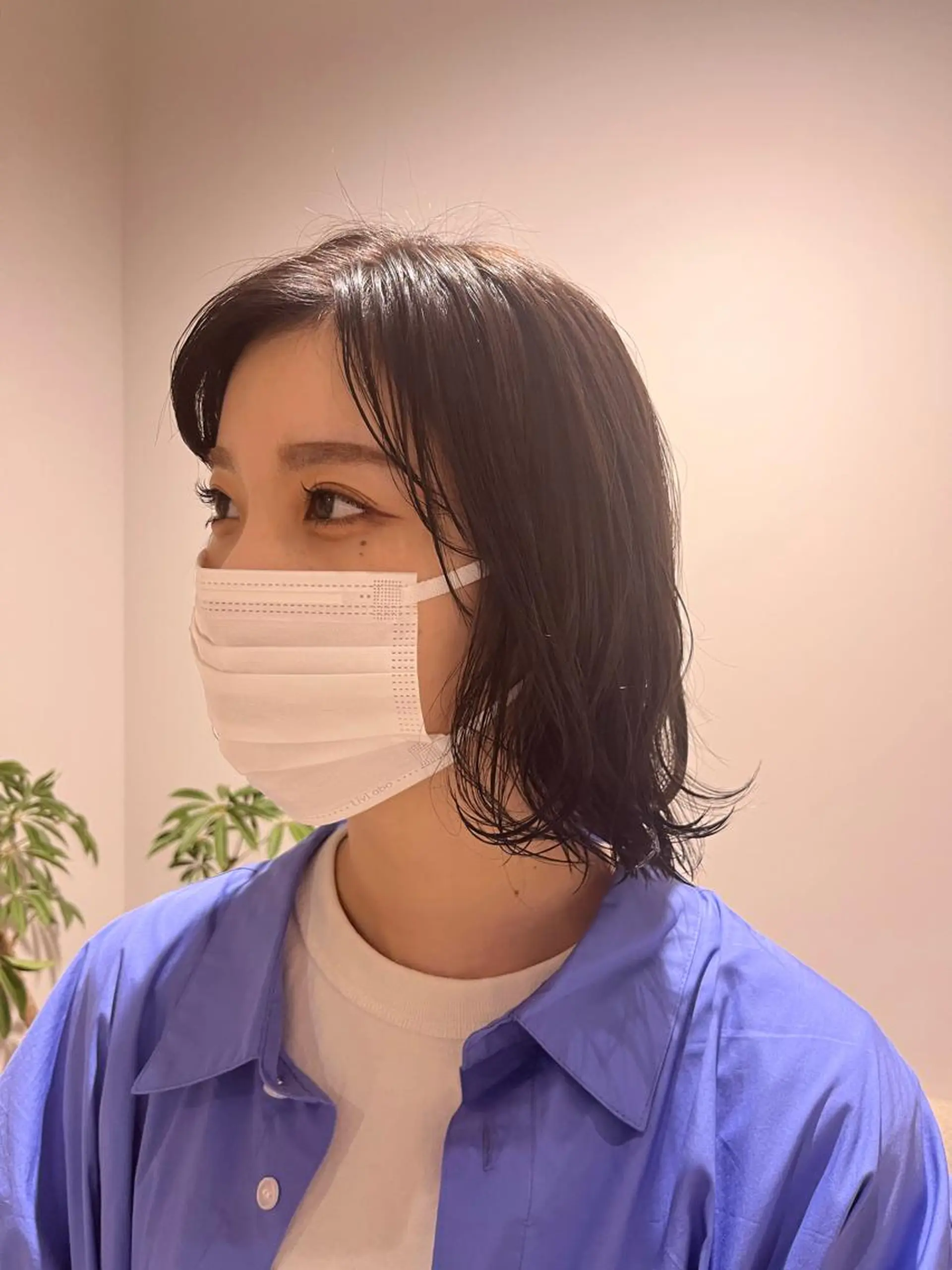 カラー ヘアアレンジ ブリーチ 透明感ケアカラー/ レイヤー/ryokaのヘアスタイル