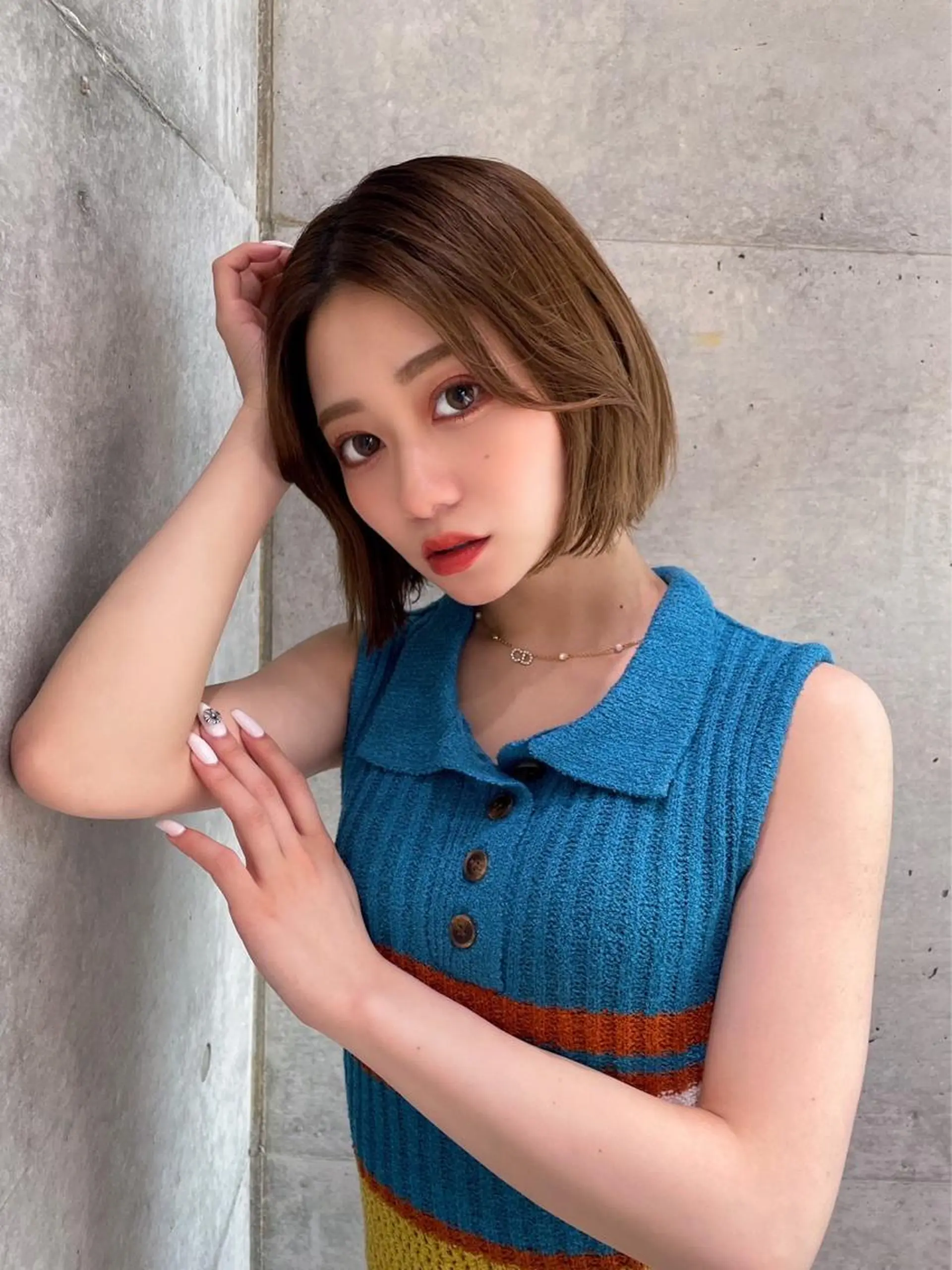 ショート カラー ayano.🩵 mielのマツエク・マツパデザイン