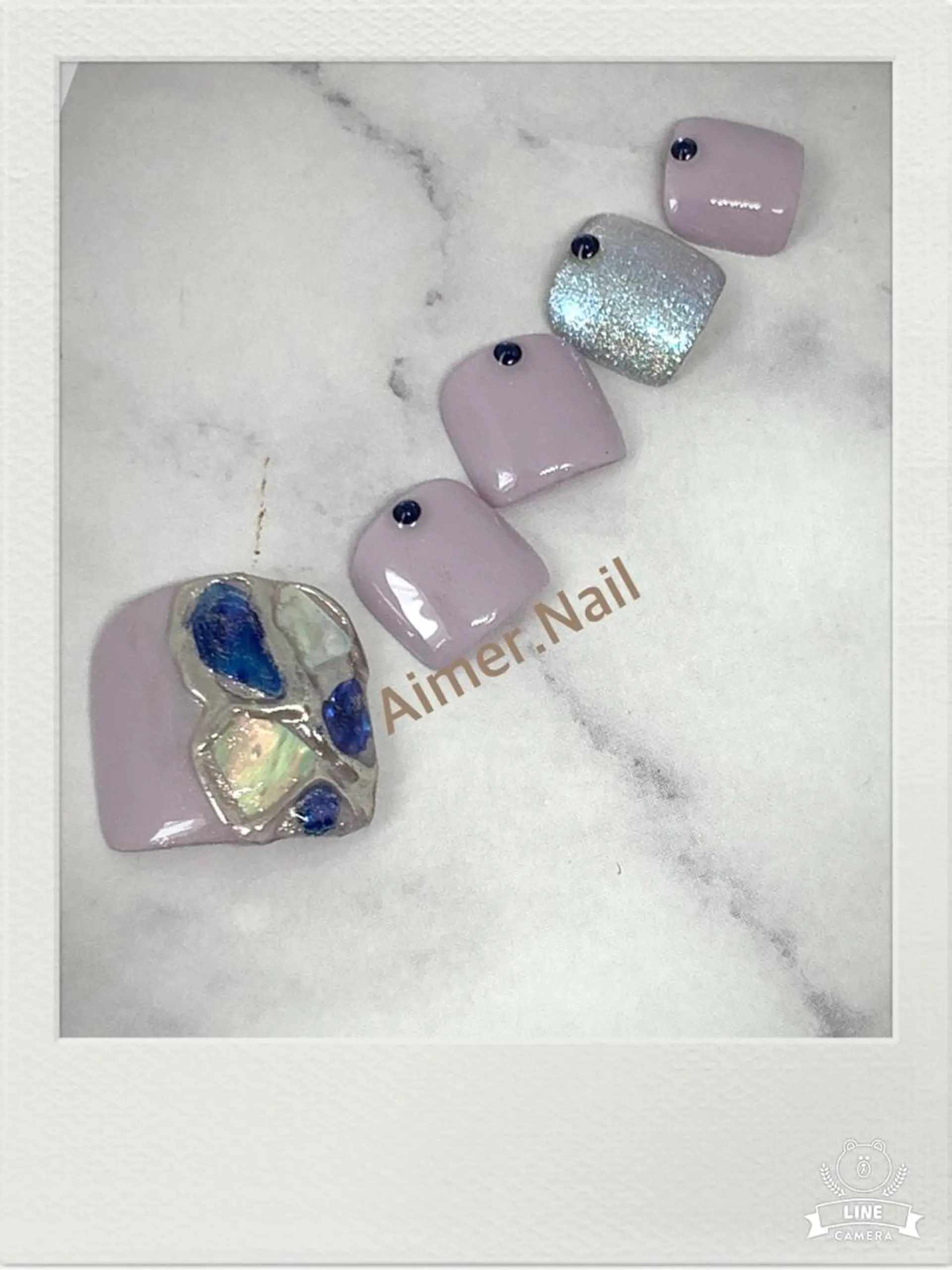 ネイル フットネイル フットネイル Aimer. Nailのネイルデザイン