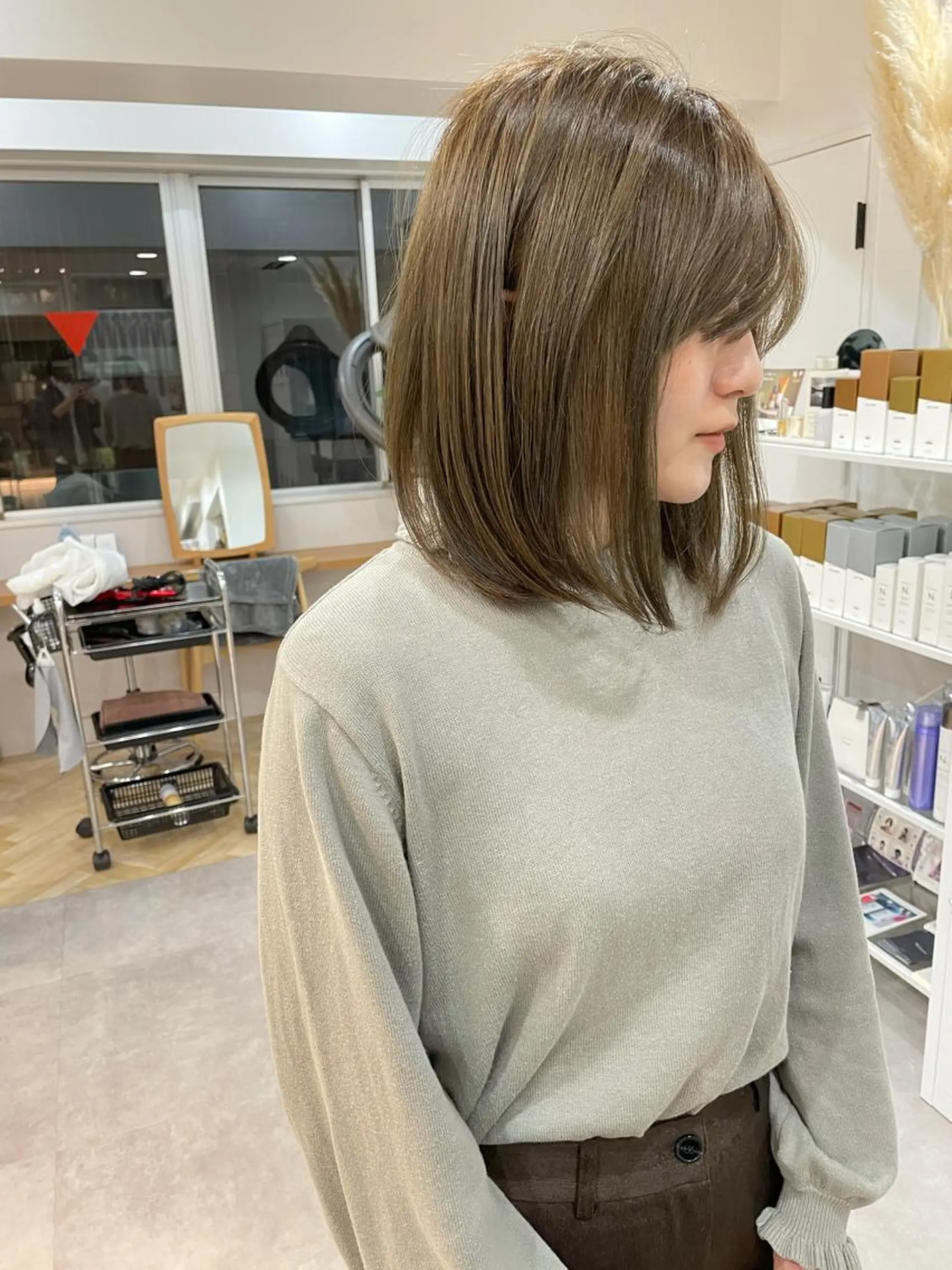 ミディアム 木下英治/ボブ ショート銀座のヘアスタイル