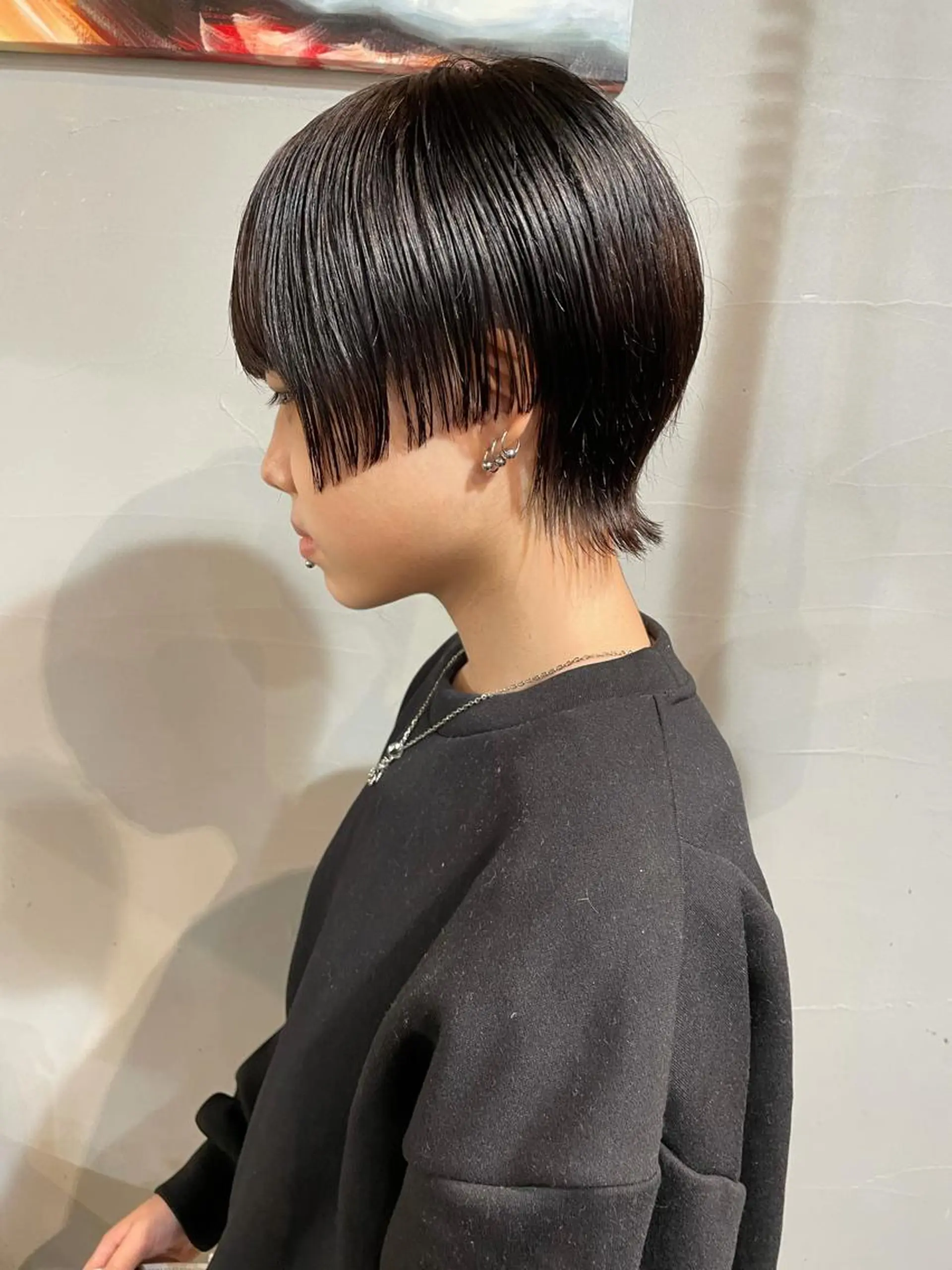 ショート ショートヘア ウルフカット ハイトーン/レイヤー /ウルフ⭐️永田⭐️のヘアスタイル