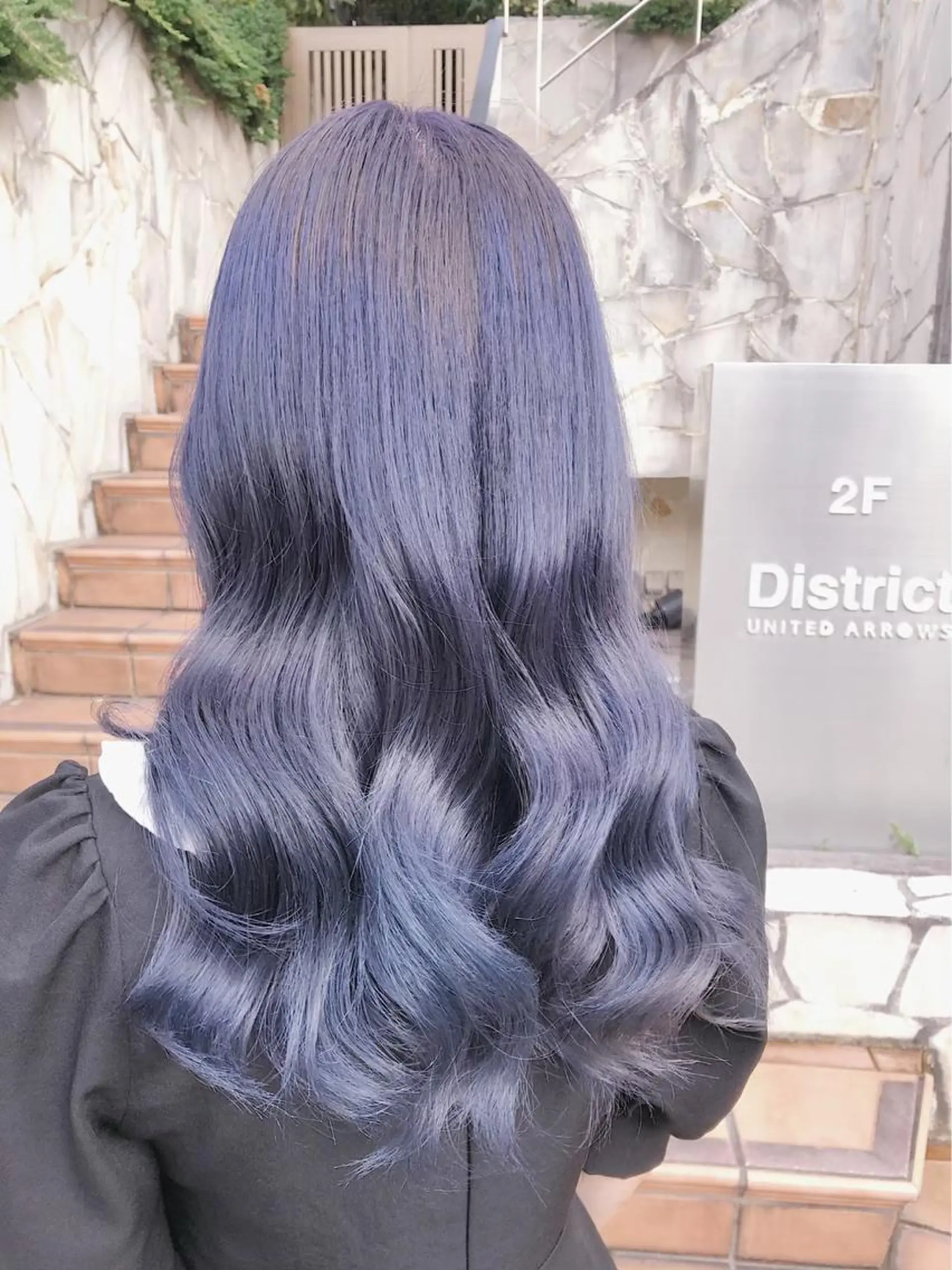 ロング カラー カット ヘアカラー トリートメント ダブルカラー特化💍 tiam💍韓国ヘアのヘアスタイル