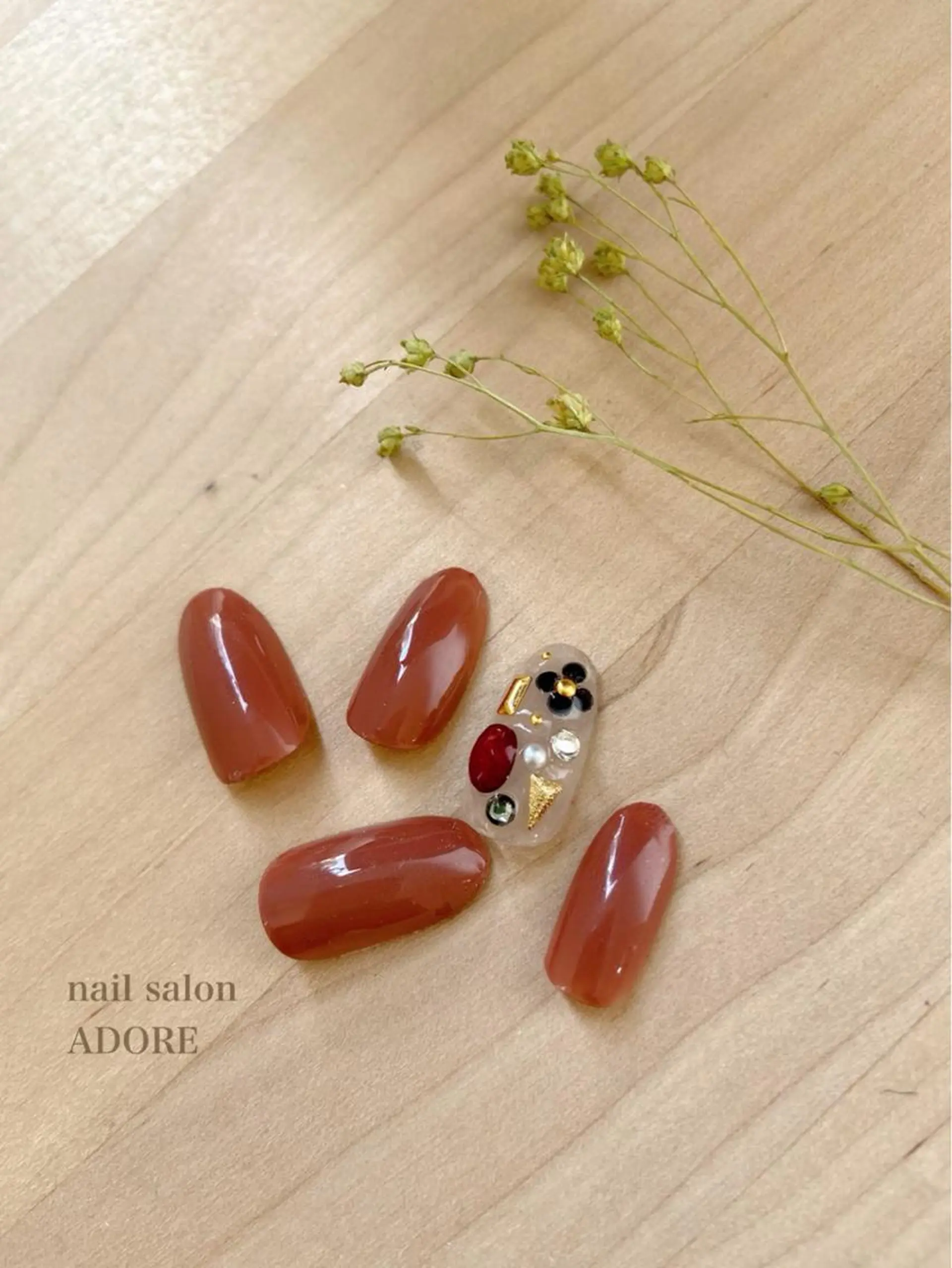 ネイル ハンドネイル Adore nailのネイルデザイン