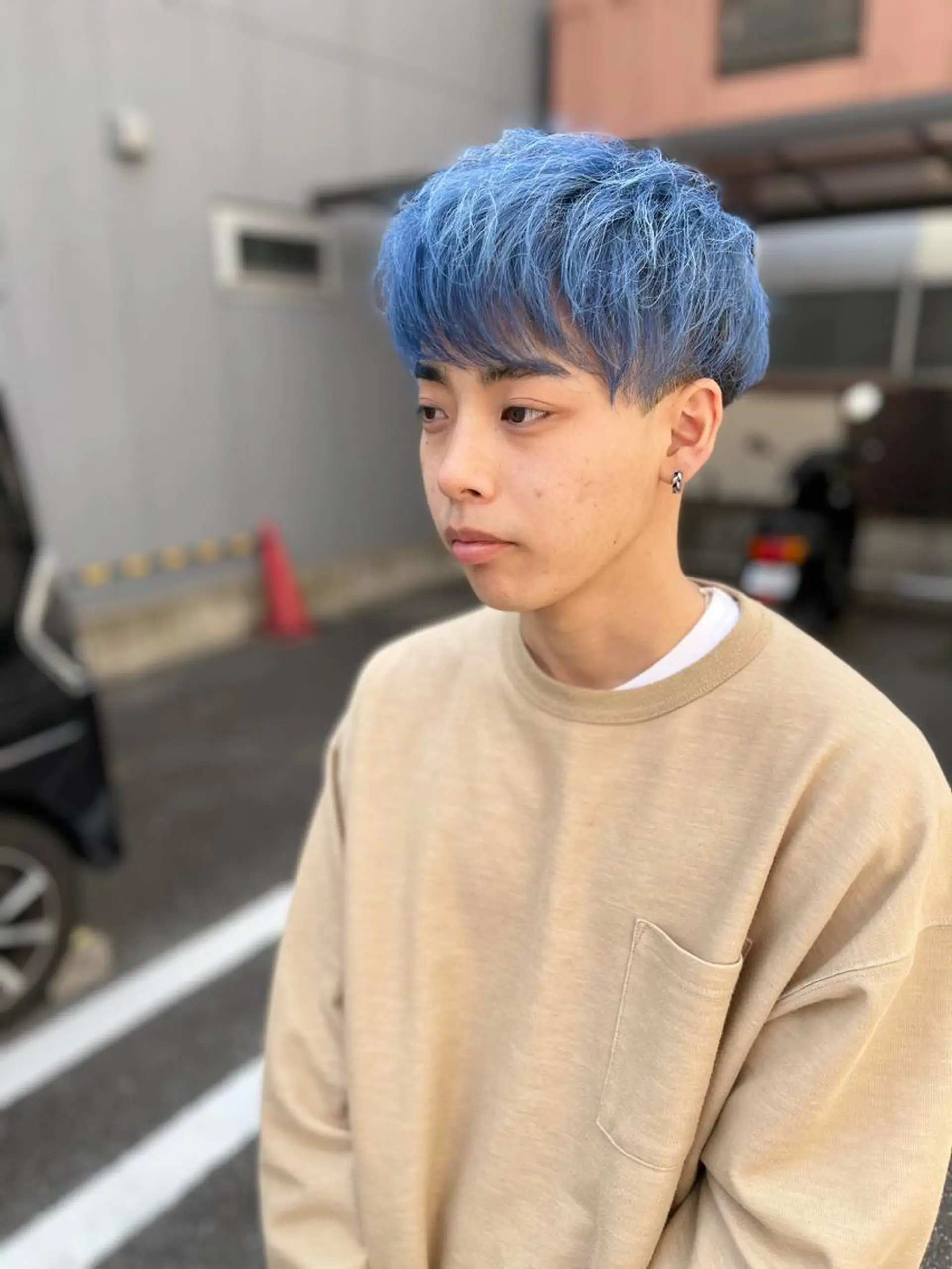 カラー メンズ カット ヘアカラー ハヤシカズキ/カラー ✂/メンズパーマのヘアスタイル