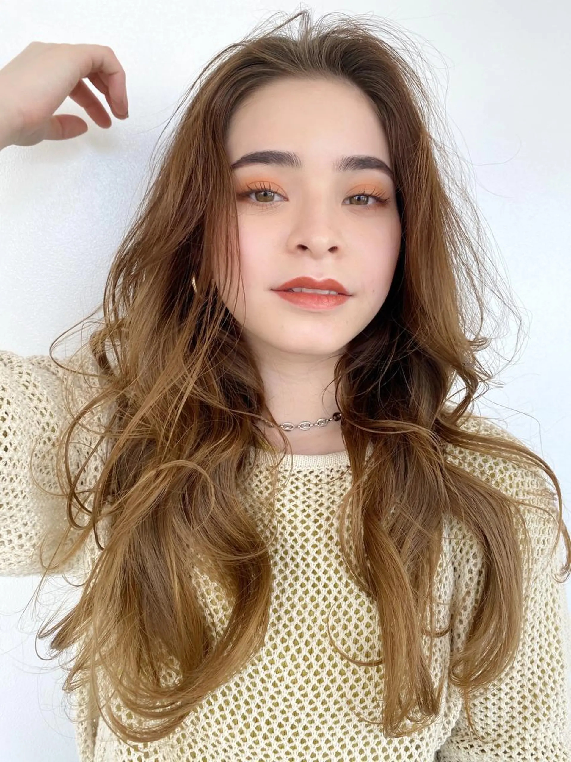 ロング Monan 新宿所属・ケイジ✨透明感 /艶カラー✨のヘアスタイル