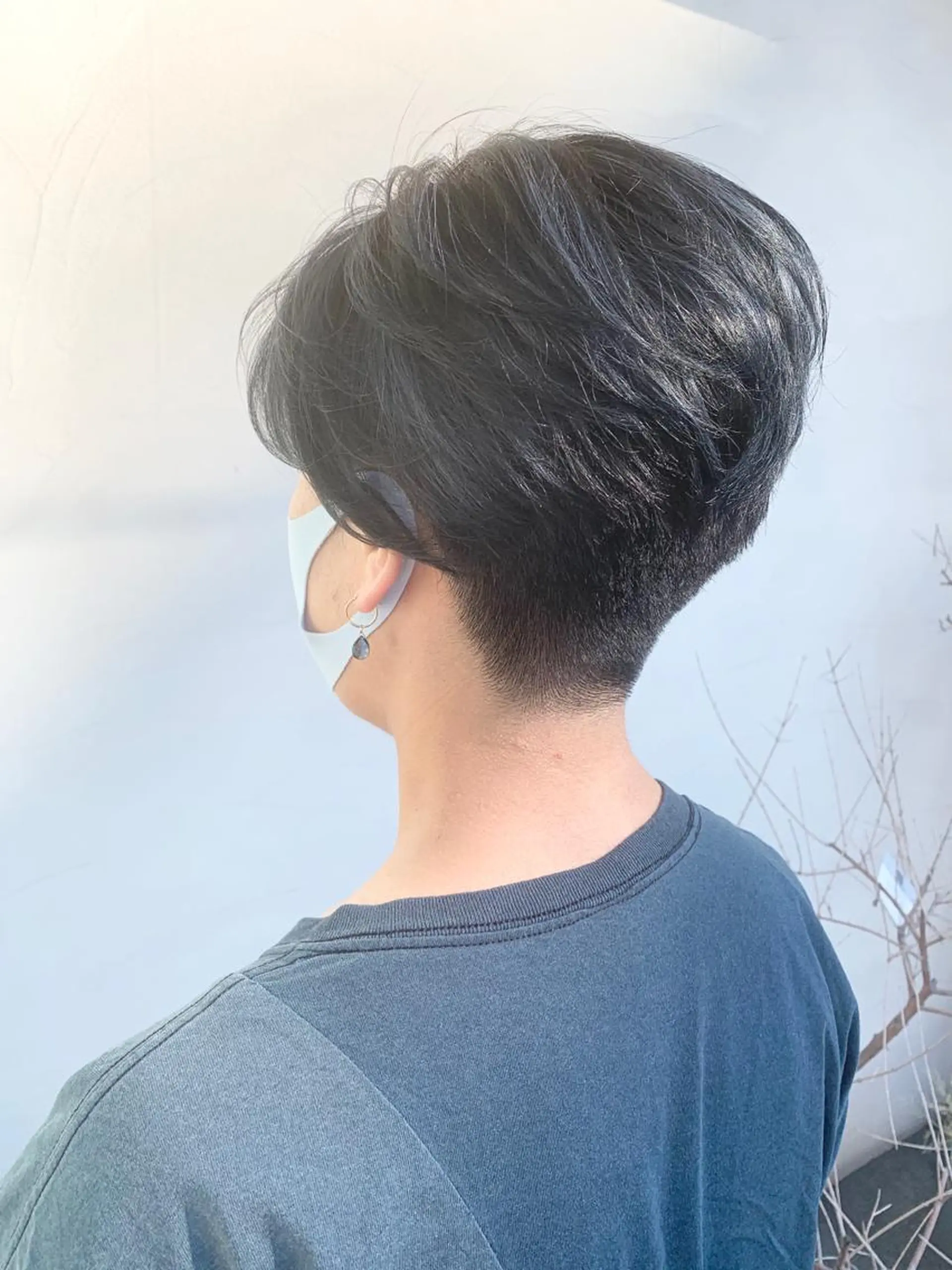 ショート カラー 安達 俊亮のヘアスタイル