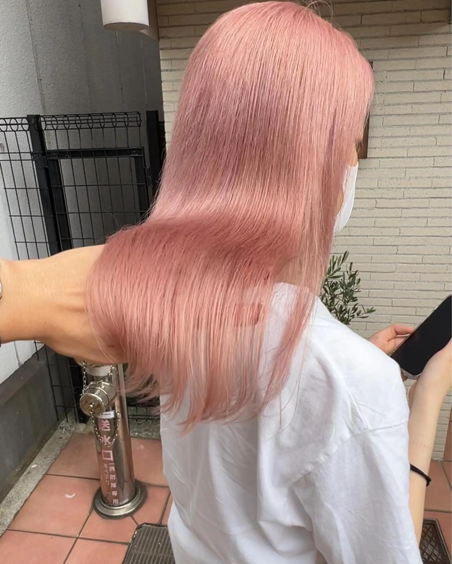 セミロング カラー Grit 元町店のヘアスタイル