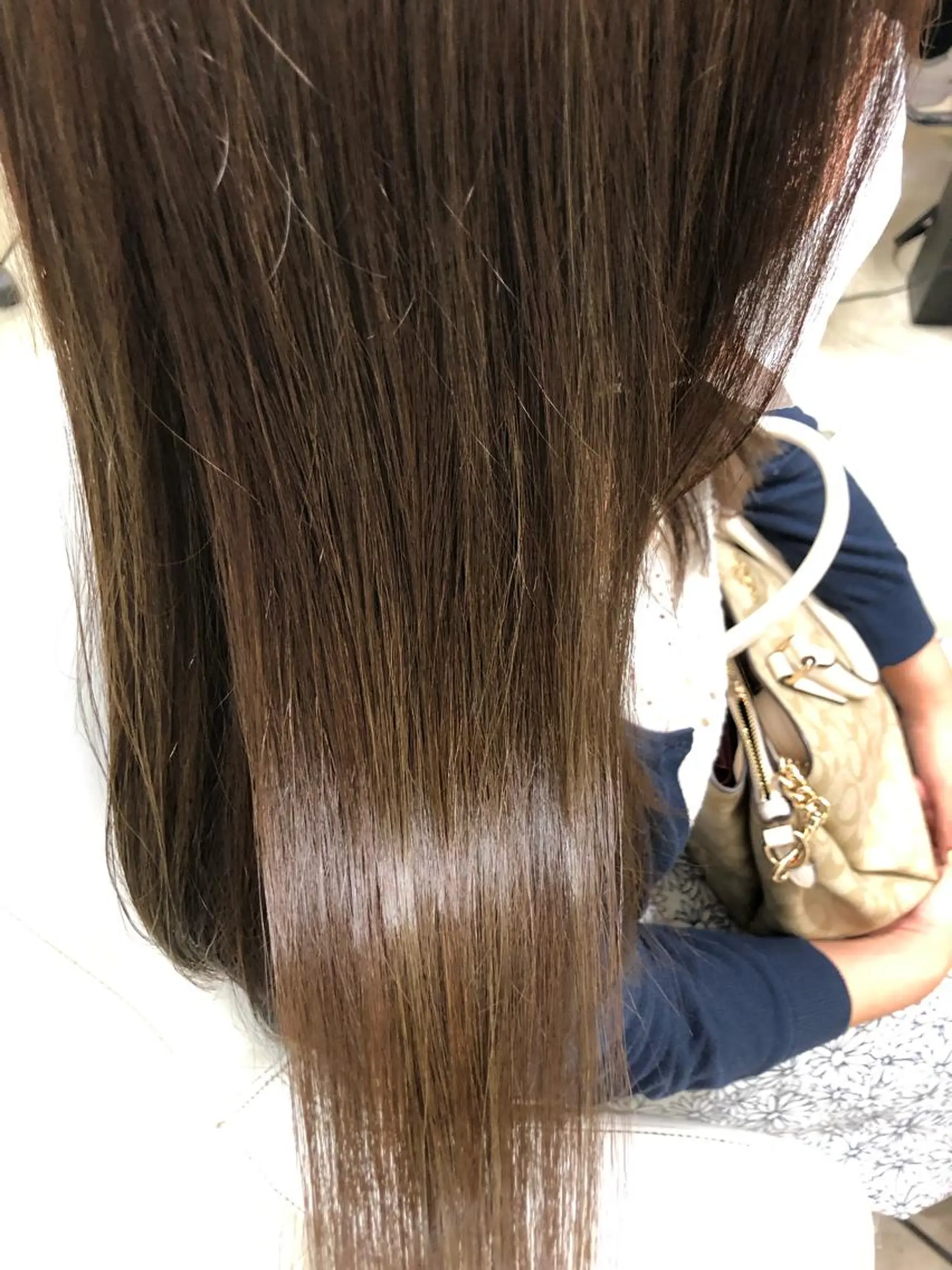 セミロング カット ヘアカラー トリートメント le. pidorgeのヘアスタイル