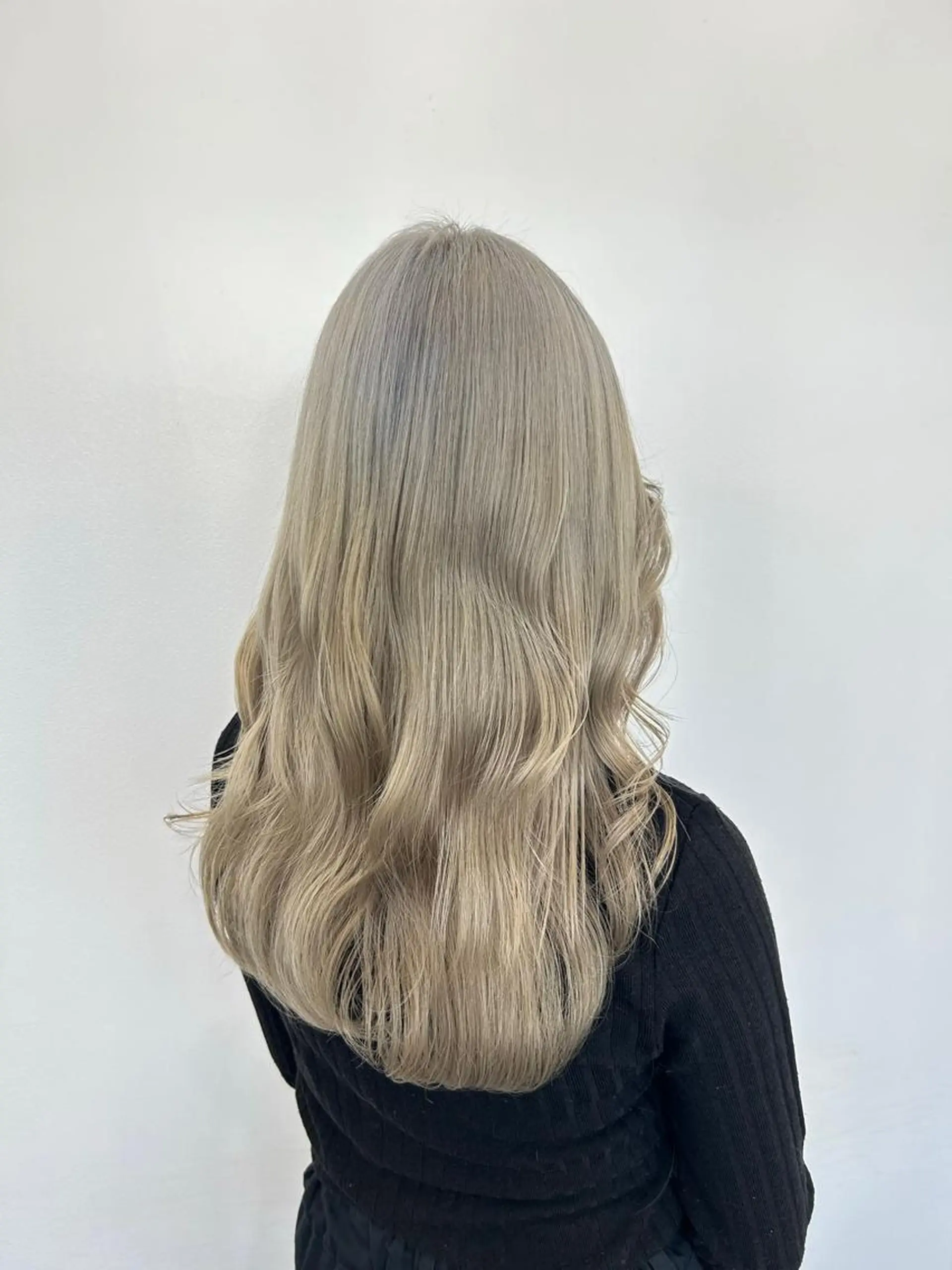 ロング ボブ 髪質改善 レイヤーカット ヘアカラー トリートメント MiRI💜地毛級 エクステ✖似合わせ技のヘアスタイル