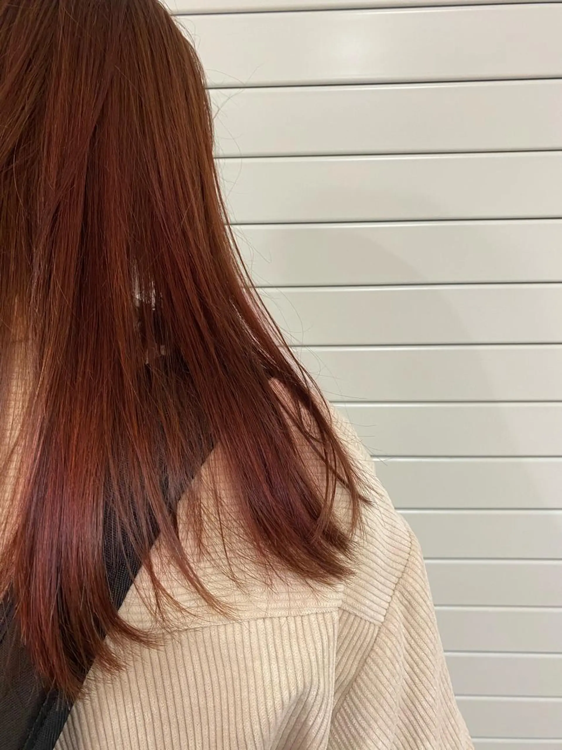 ロング ヘアカラー F-card所属・shiga mariaのヘアスタイル