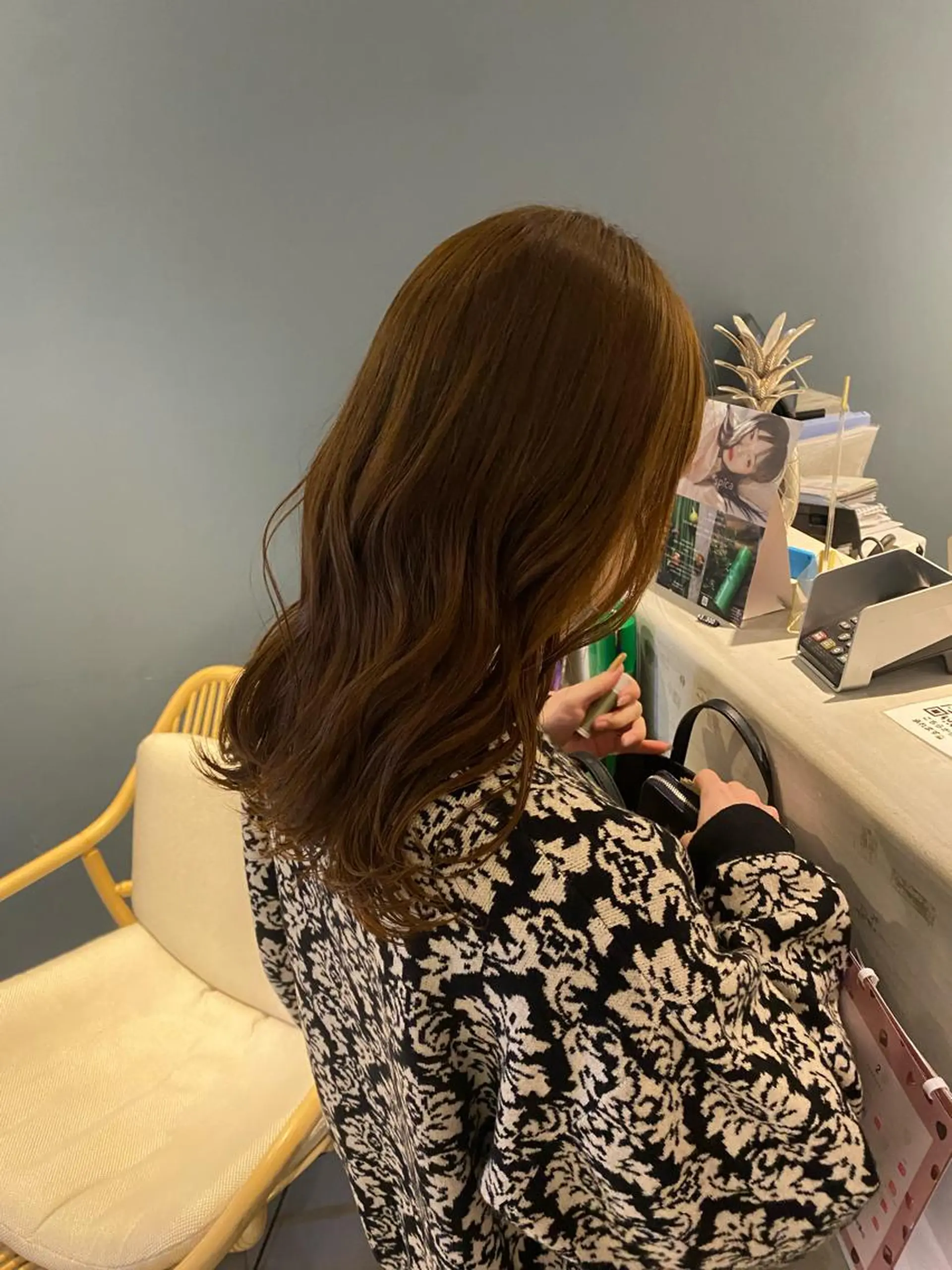 セミロング カラー ノンダメージサロン/ 北川瑞樹のヘアスタイル