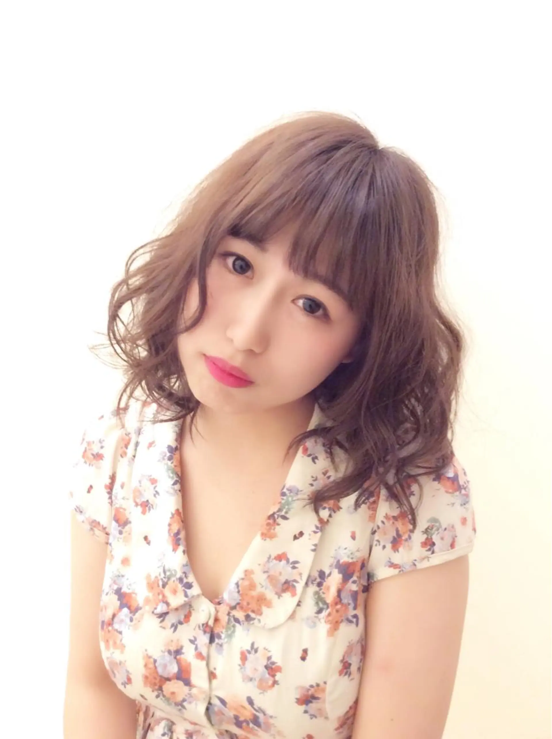 ミディアム カラー Shingo #パーマのヘアスタイル