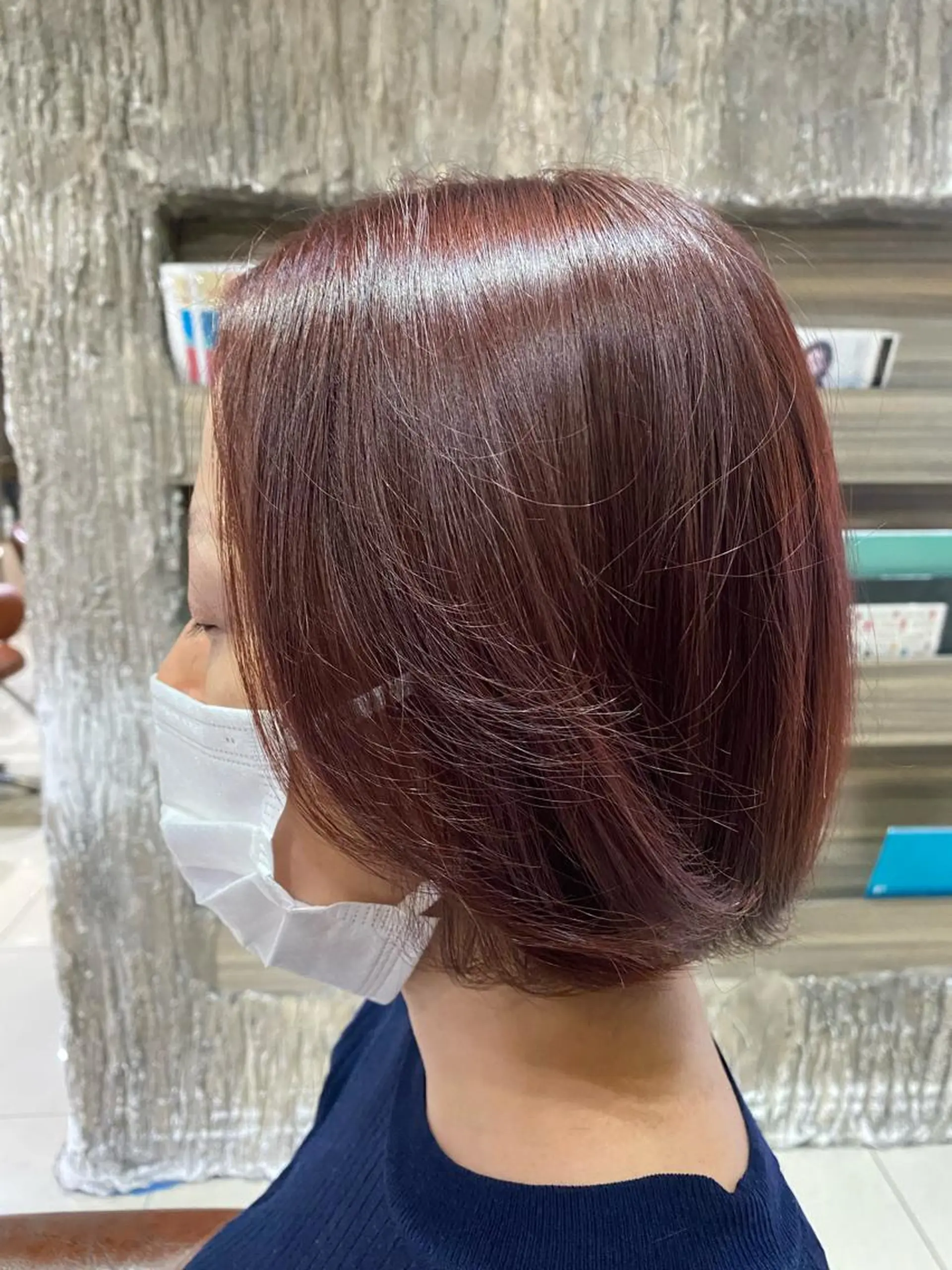 ミディアム メッシュ&パーマ特化 🔥山田雄大🔥のヘアスタイル