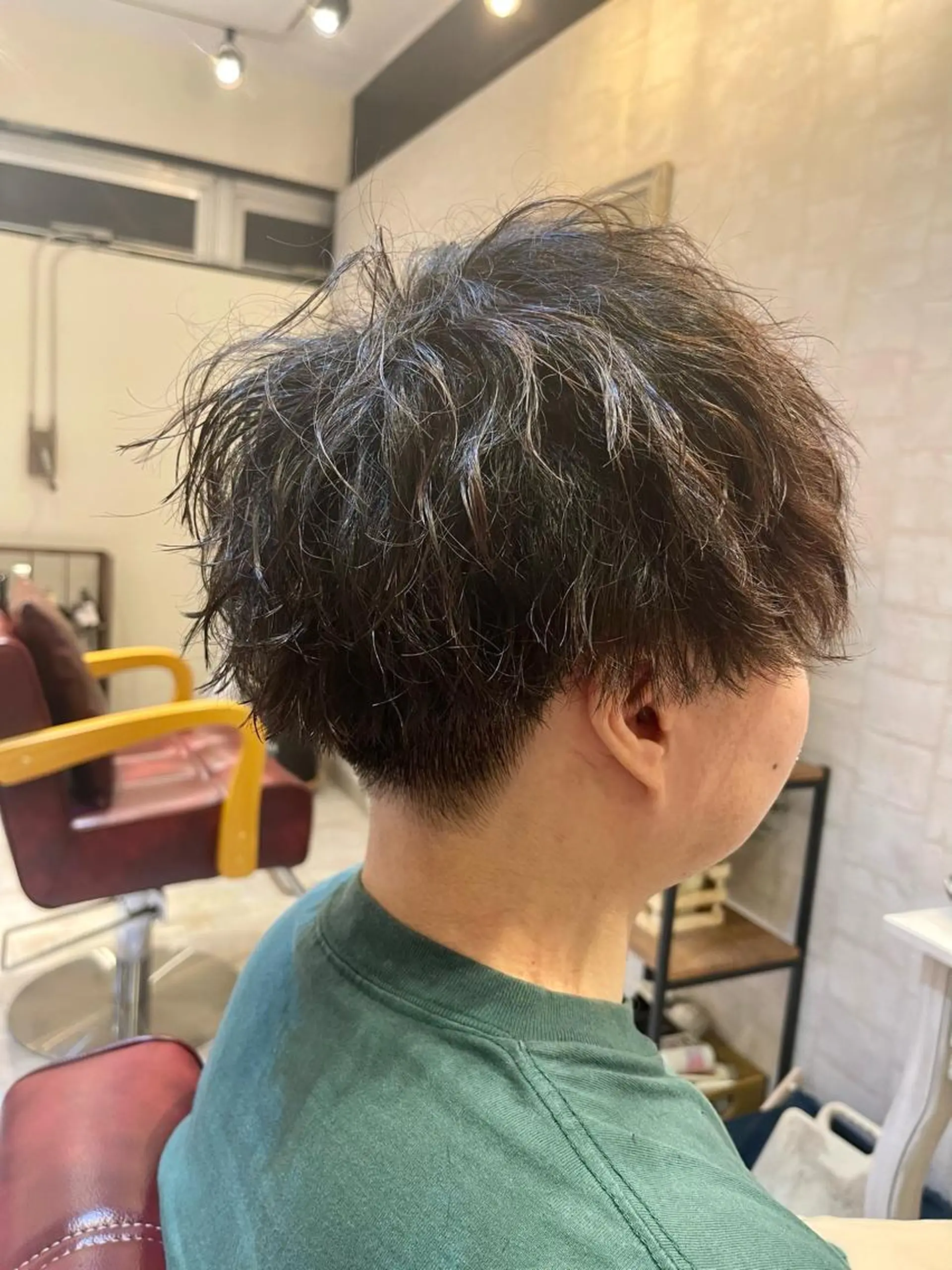 ショート カット パーマ 🍭透明感カラー 志賀拓海🍬🌈のヘアスタイル