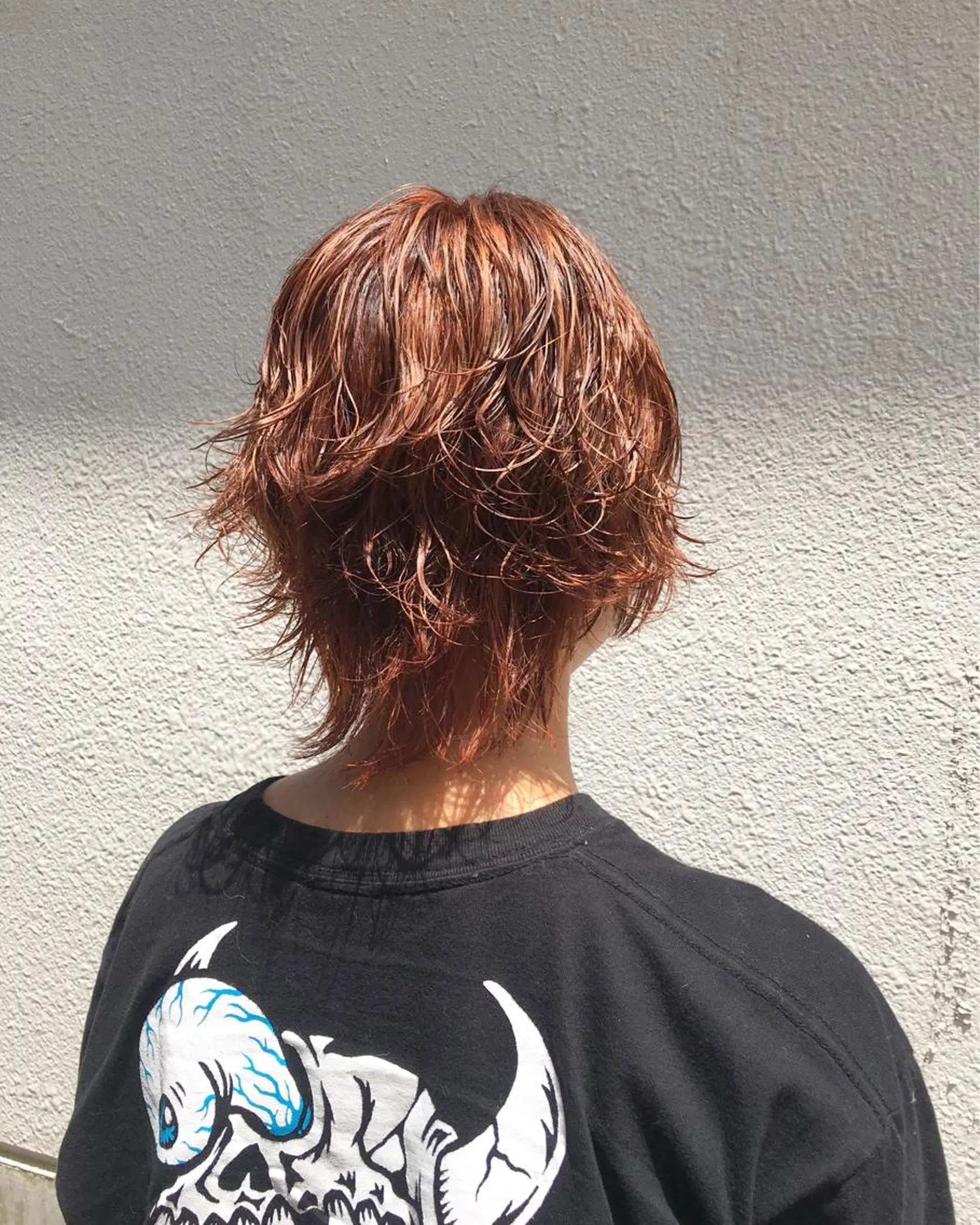 ショート カラー メンズパーマ/新潟駅 NOBUTA🔥のヘアスタイル