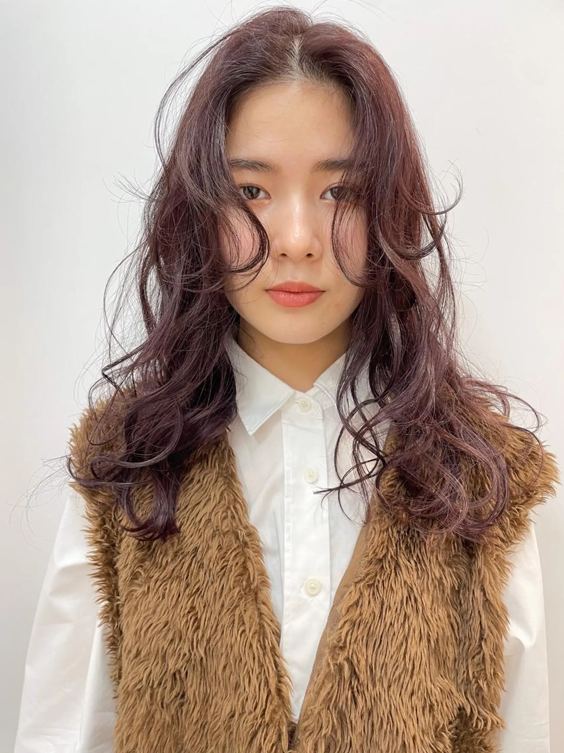 ロング パーマ 青木 優歩のヘアスタイル