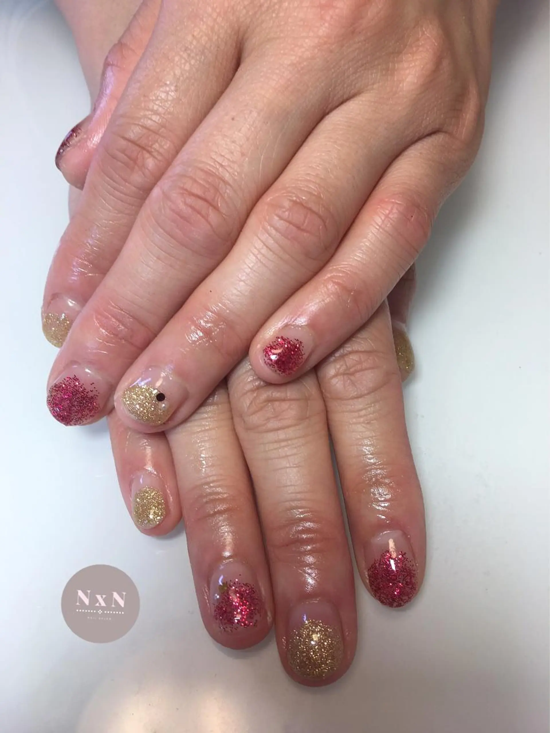 ネイル ジェルネイル ぷっくりネイル nail salon N×Nのネイルデザイン
