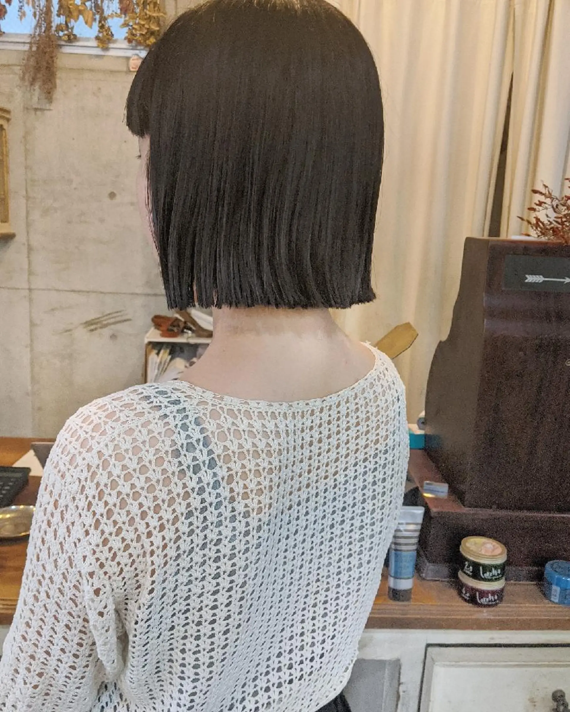 ショート カラー ヘアアレンジ カット ヘアカラー トリートメント mowen RUIのヘアスタイル