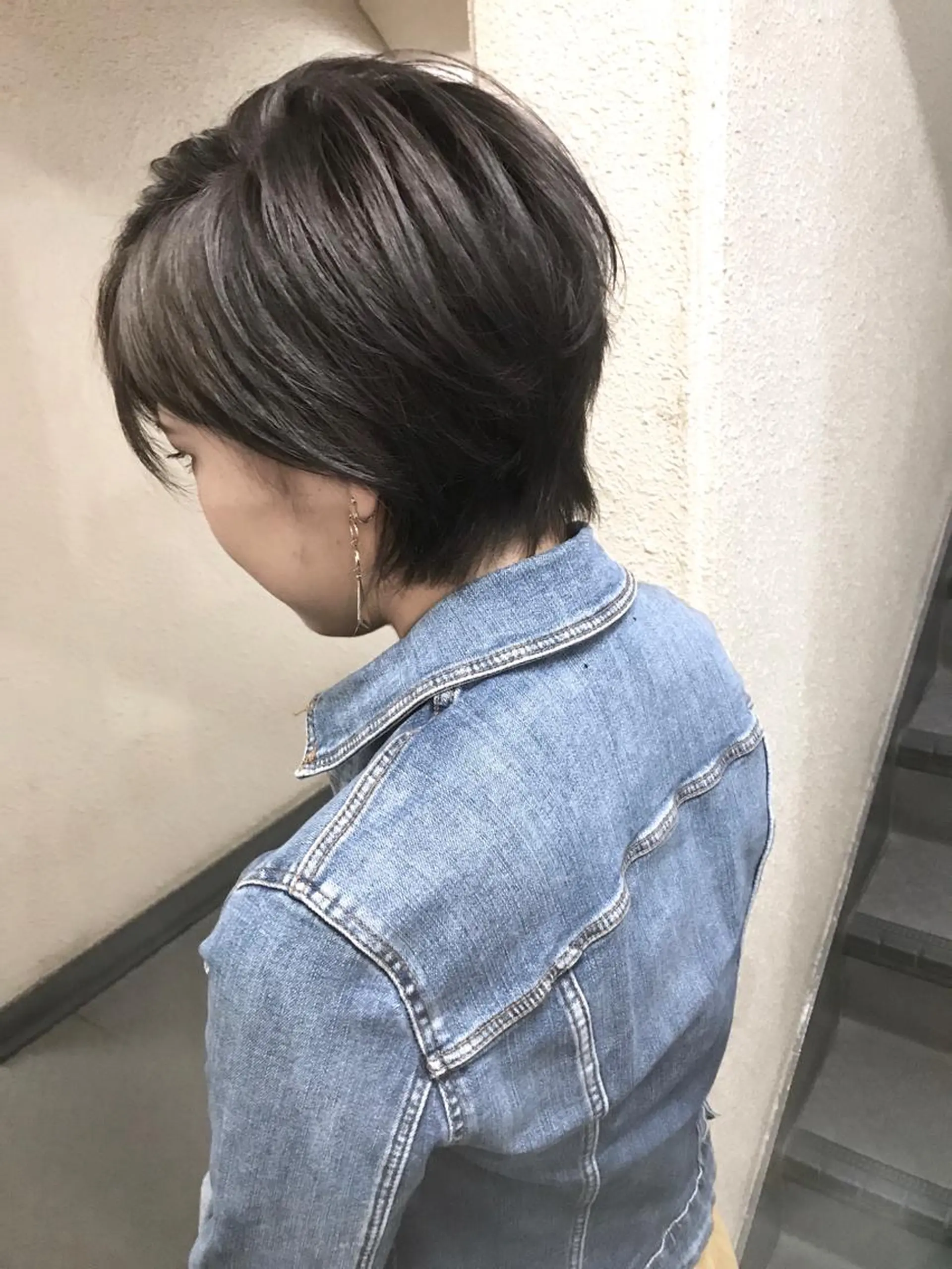 ショート カラー ブリーチ ケアブリーチ グレージュ カット ヘアカラー トリートメント 💎髪質改善💎 デザイナーshinのヘアスタイル