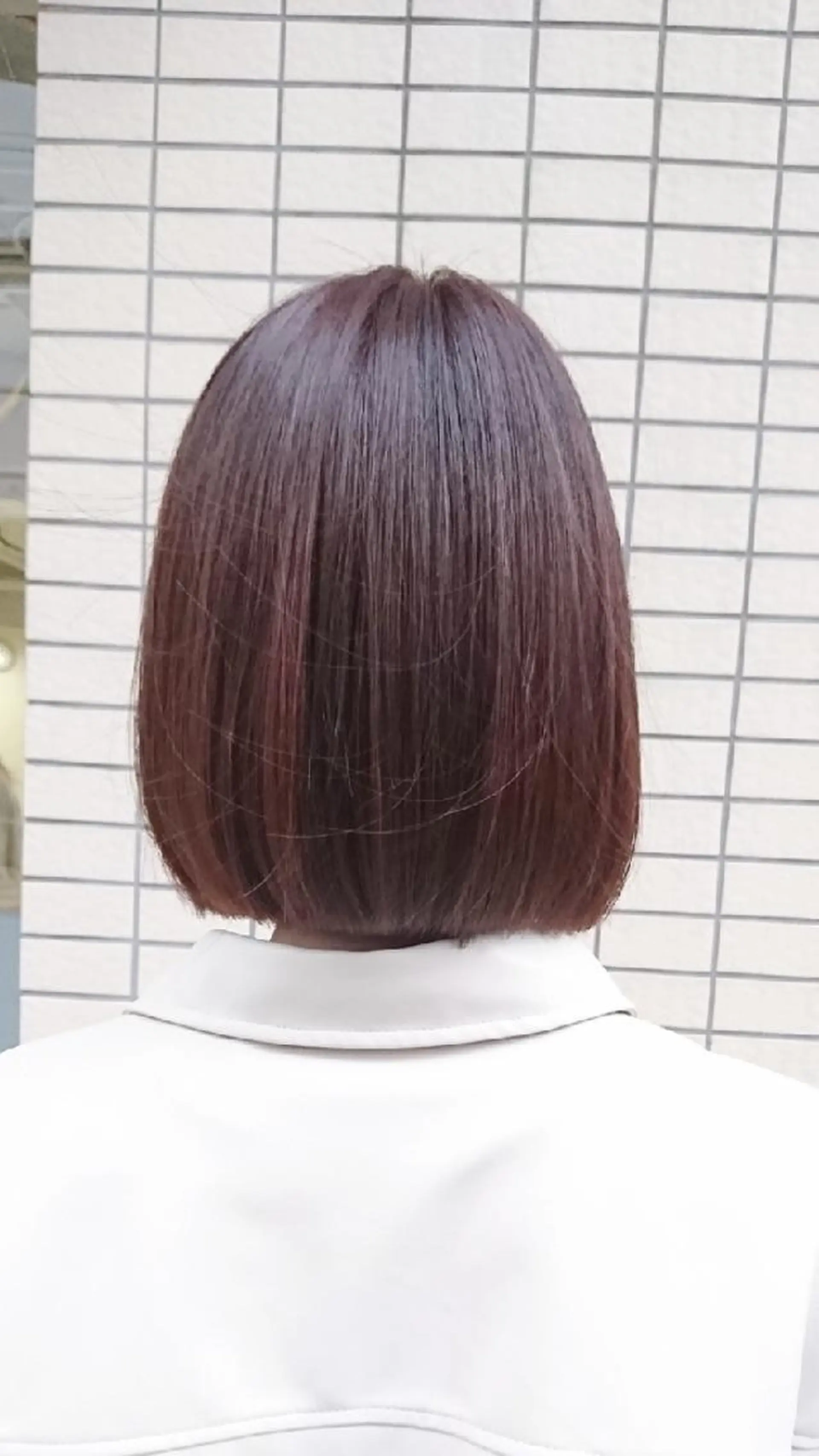 ショート ボブ カット ヘアカラー トリートメント nagane sayakaのヘアスタイル