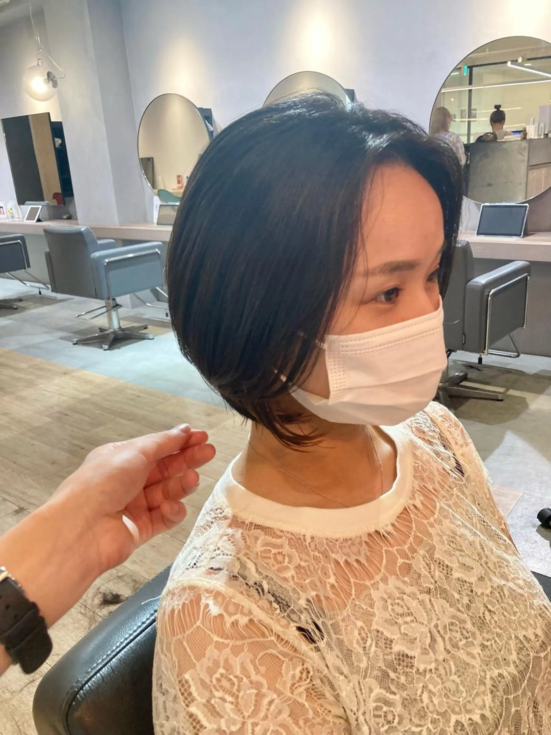 ショート SCENEbyRAD helmのヘアスタイル