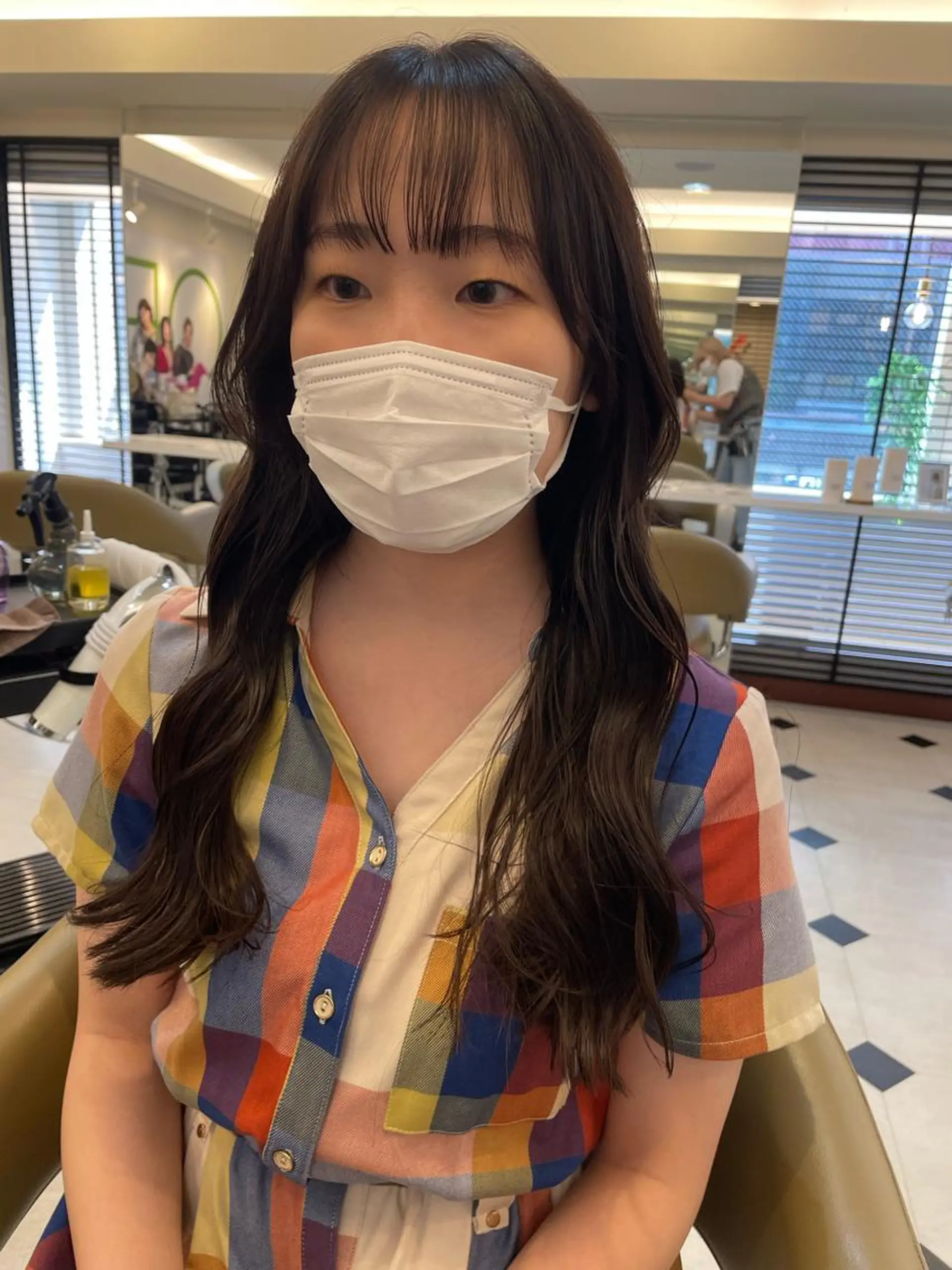 ロング 韓国風ヘア デジタルパーマ特化 杉浦　夏生のヘアスタイル