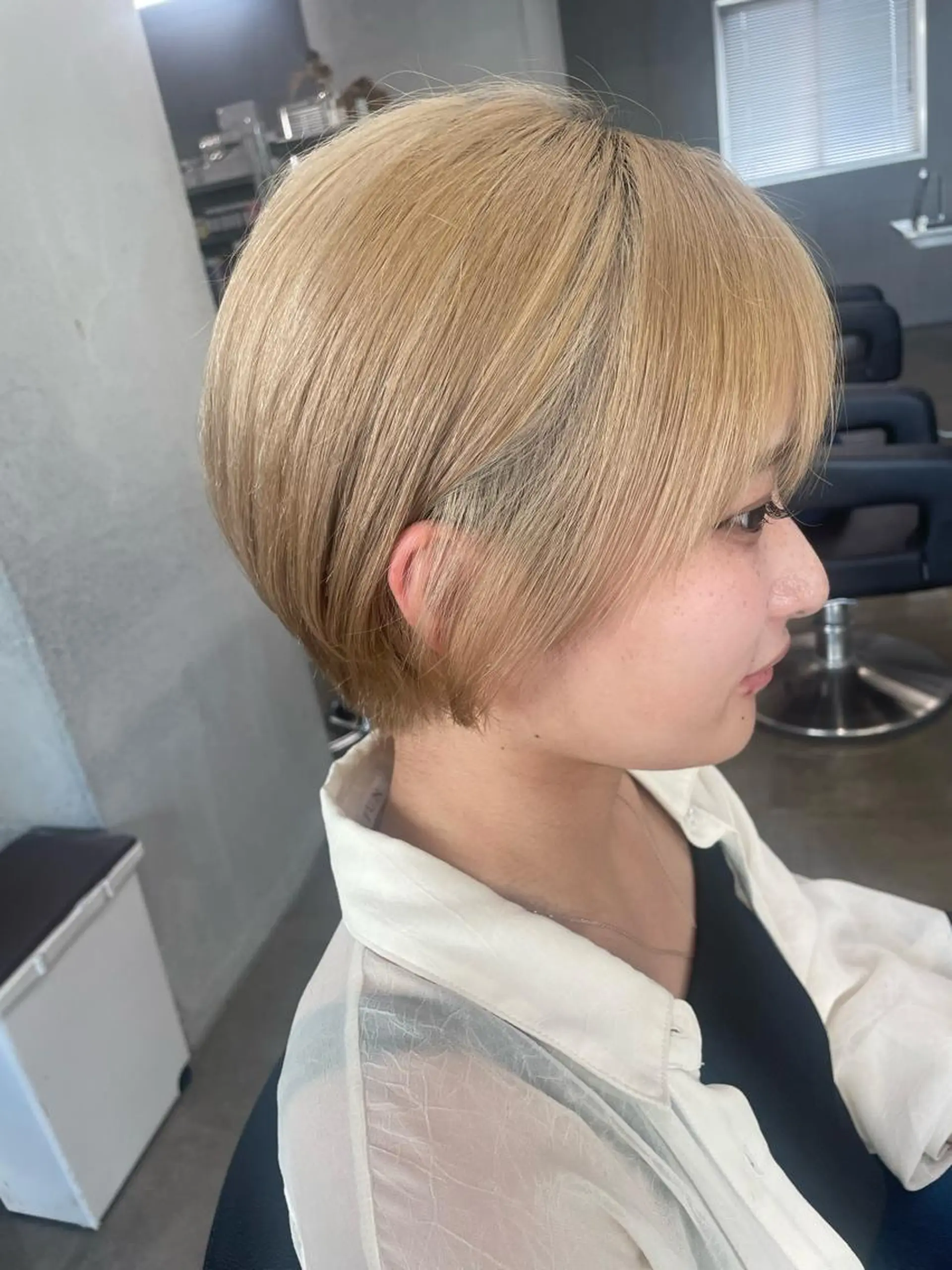 ショート 丸みショート ショートヘア カット #tag 田島 純奈のヘアスタイル