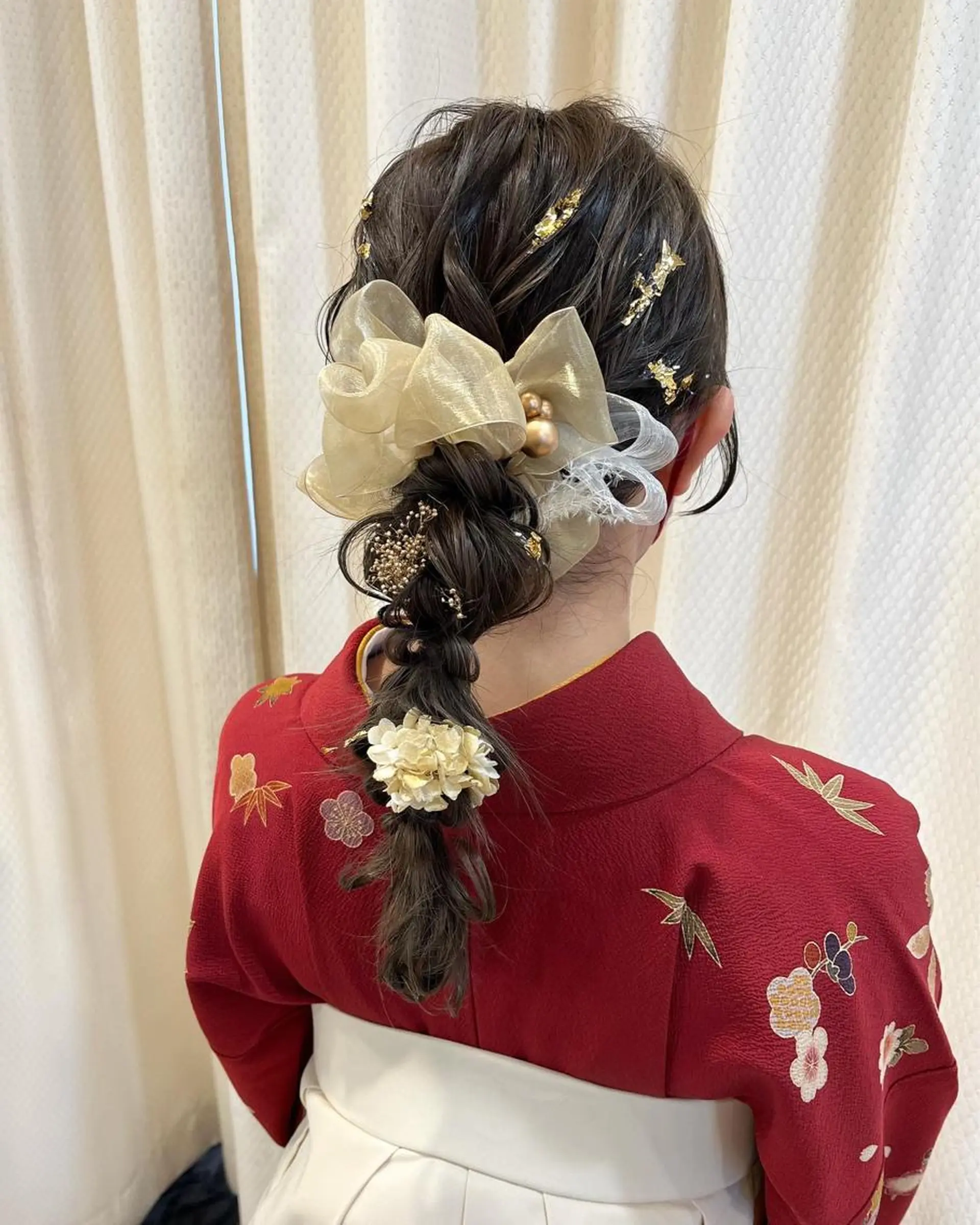 セミロング ヘアアレンジ サソウ ユリエ🥥のヘアスタイル