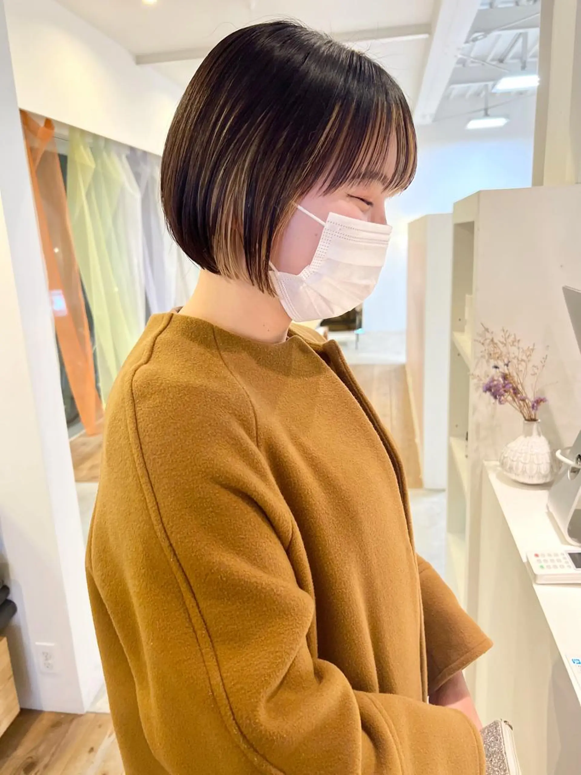 ショート ボブ カット トリートメント iru所属・透明感，髪質改善の プロ☝🏻前田俊樹✨のヘアスタイル