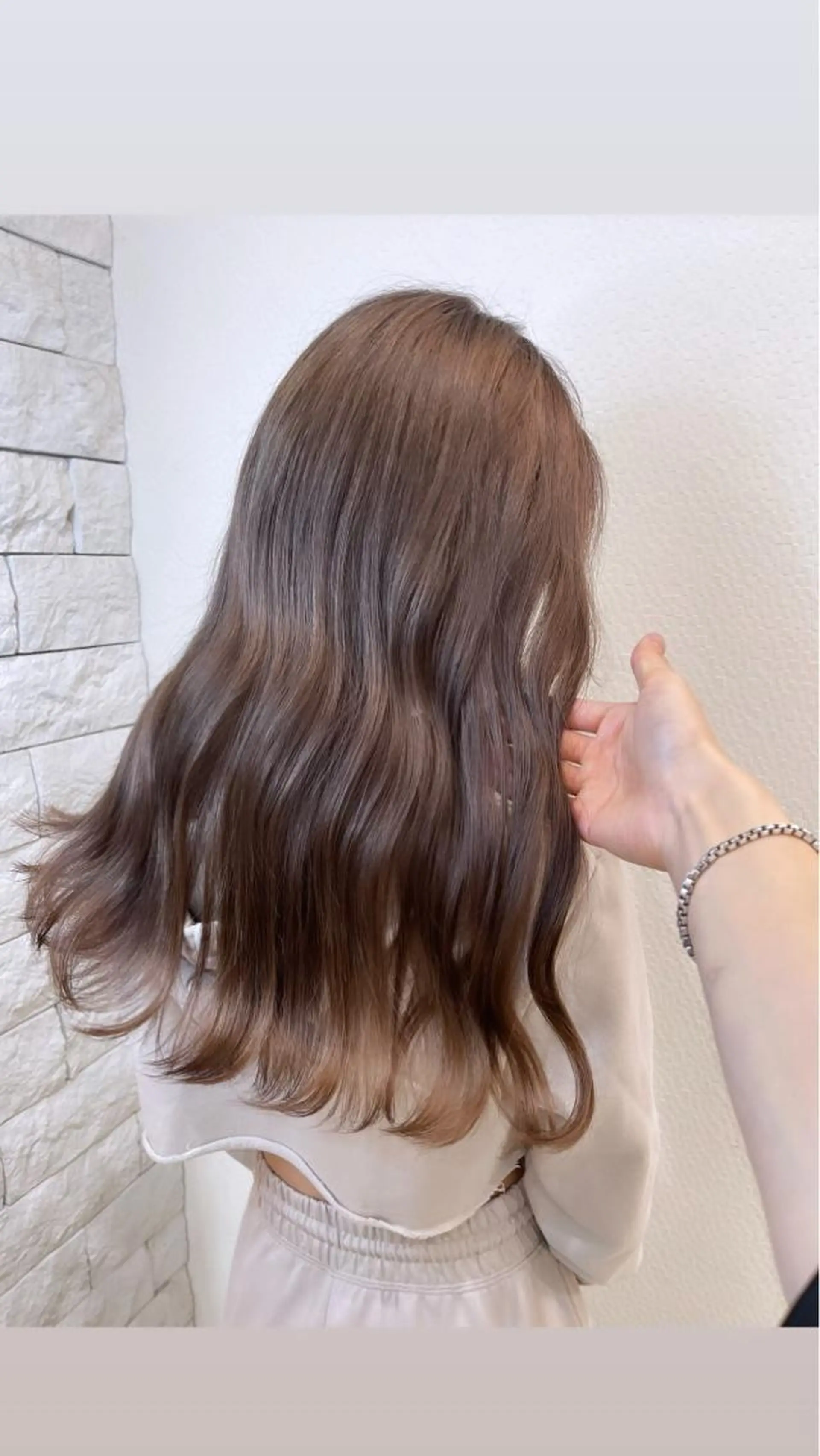 カラー グレージュ カット ヘアカラー 名古屋のピンク好き かずくん🦩のヘアスタイル