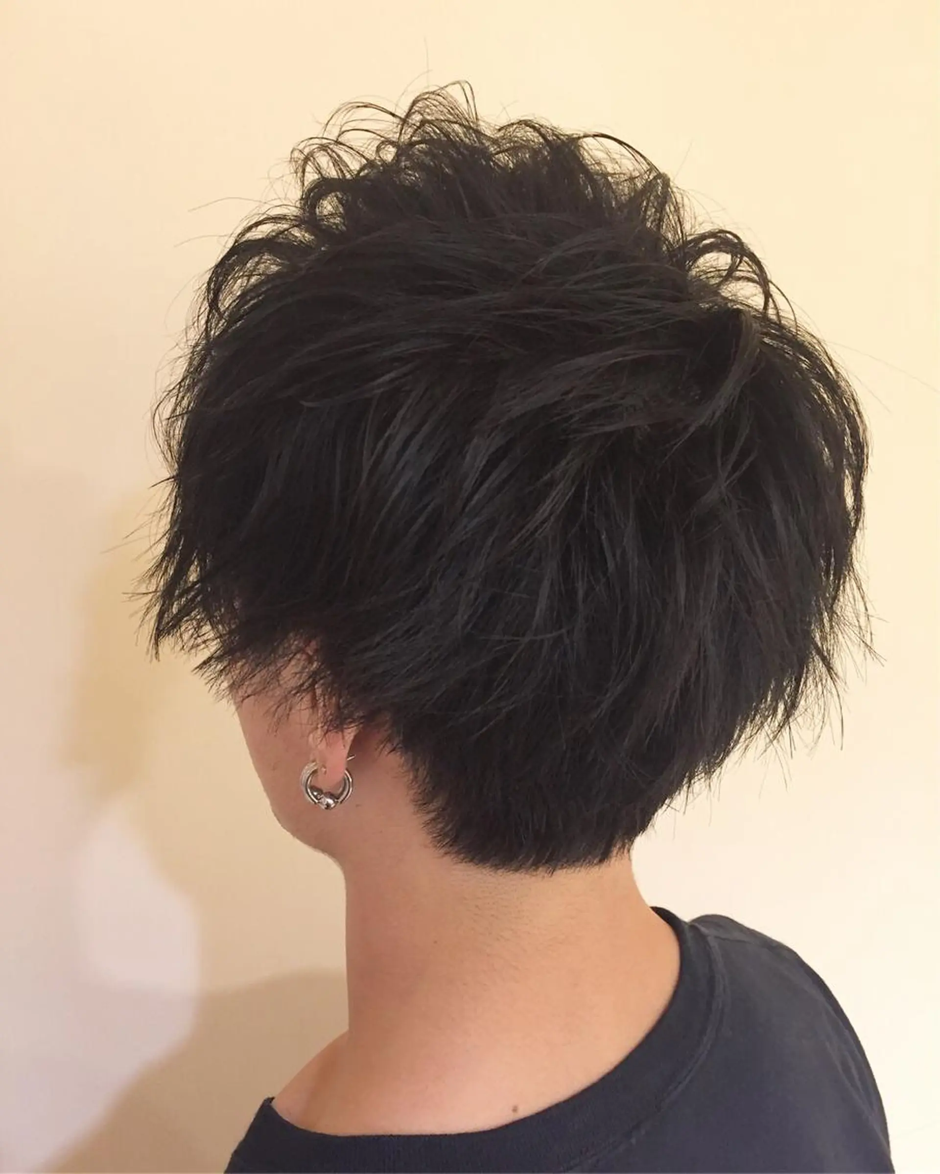 ミディアム 加藤 綾華のヘアスタイル