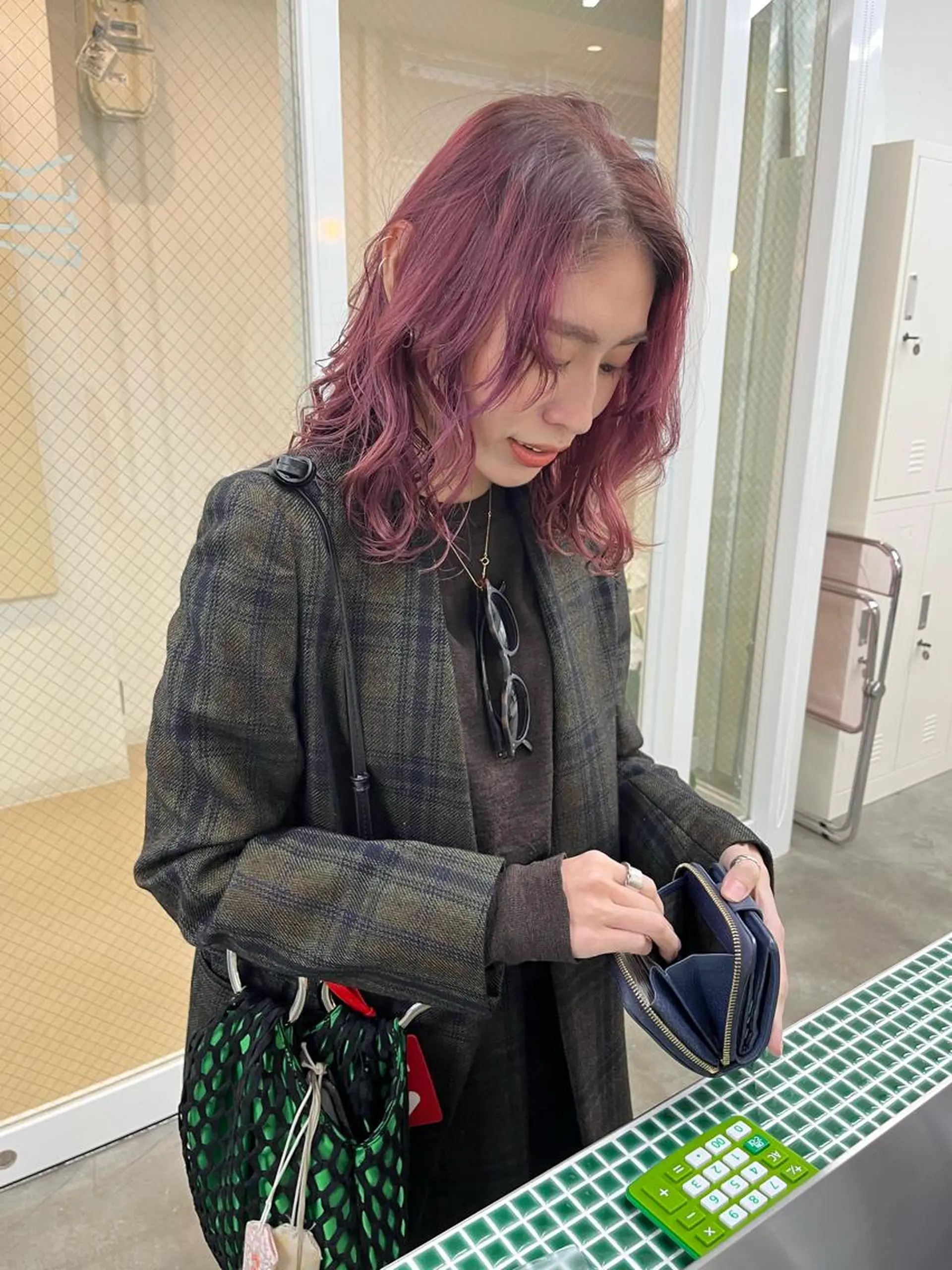 ミディアム カラー ヘアカラー トリートメント 堀江/心斎橋/西大橋 四ツ橋【Vers】のヘアスタイル