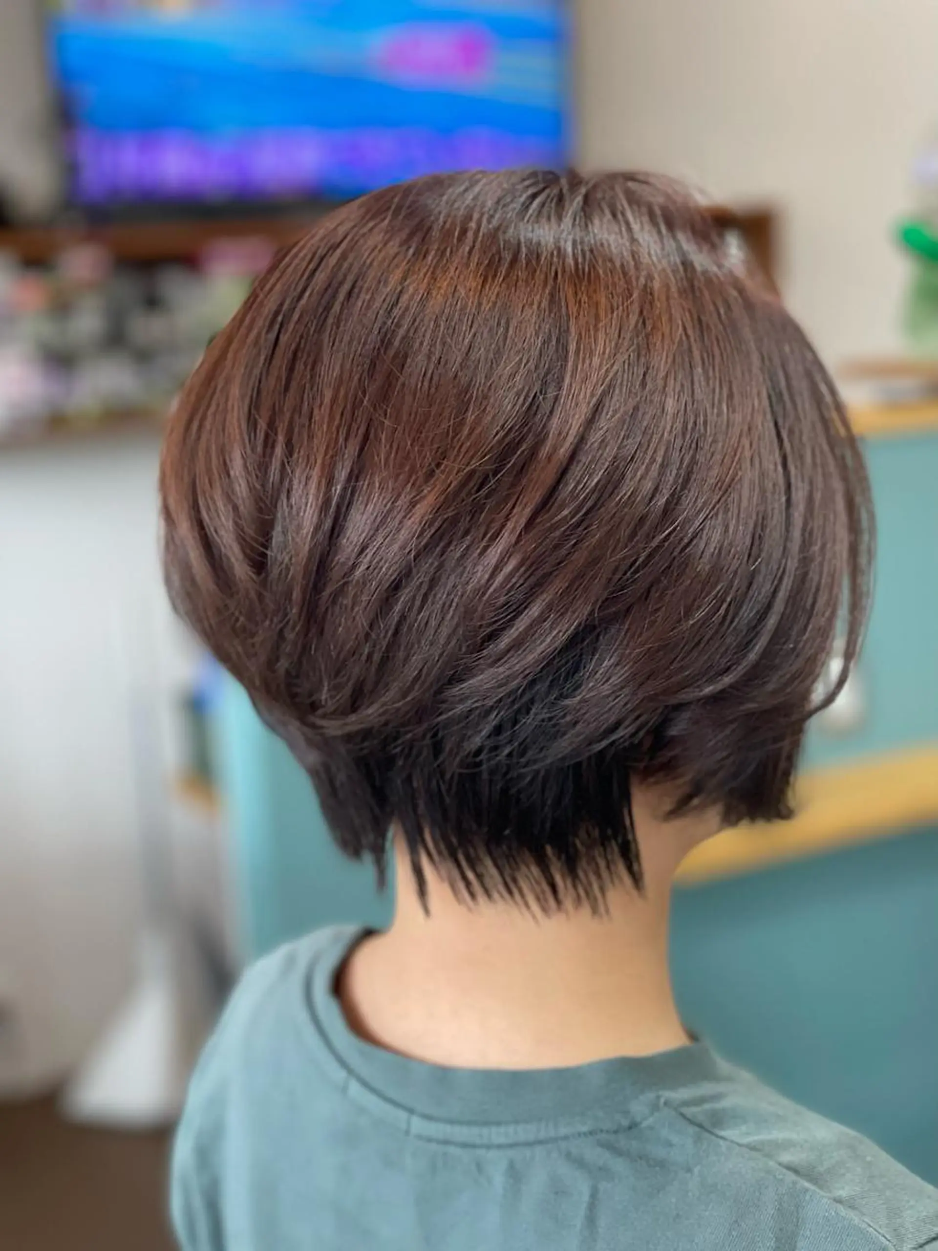 ショート カラー アッシュ ベージュカラー ハイトーンカラー オリーブアッシュ オリーブベージュ ヘアカラー Snaly カラー特化ページのヘアスタイル