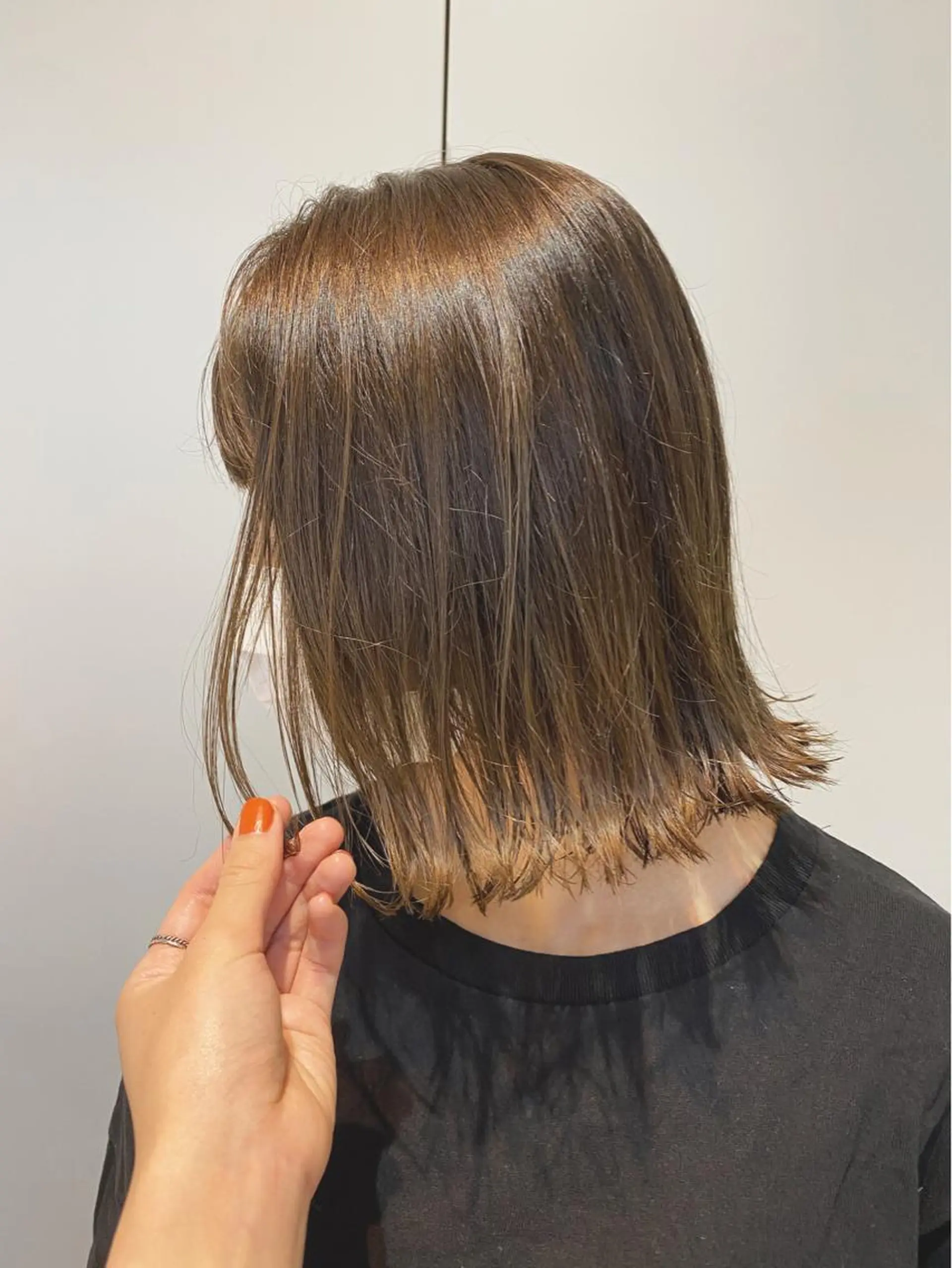 ショート カラー アッシュ ベージュカラー ボブ/salut町田 🧡kanaのヘアスタイル