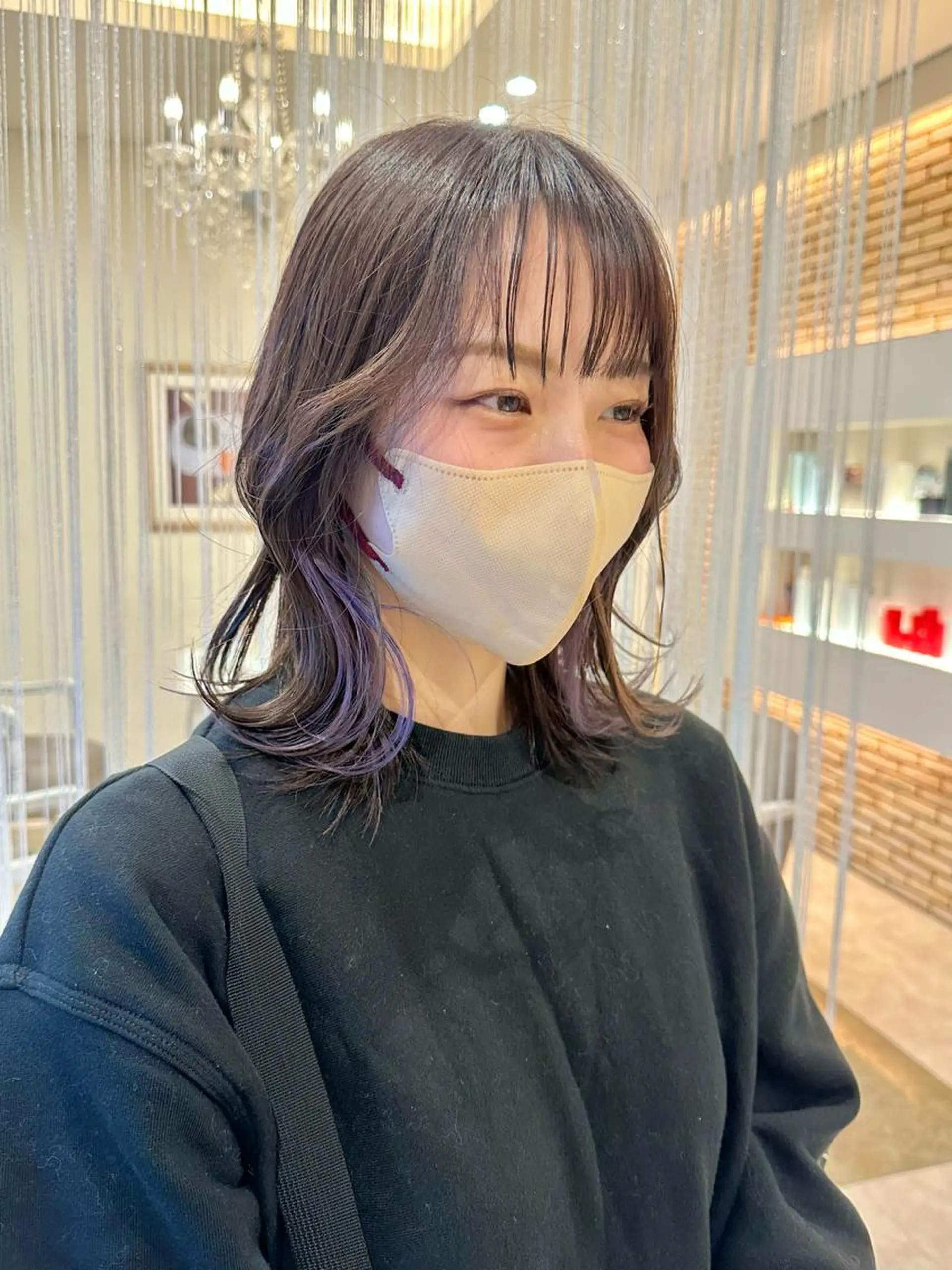 ミディアム カラー 外ハネヘア ハタガミコウヘイ /撮影モデル募集のヘアスタイル
