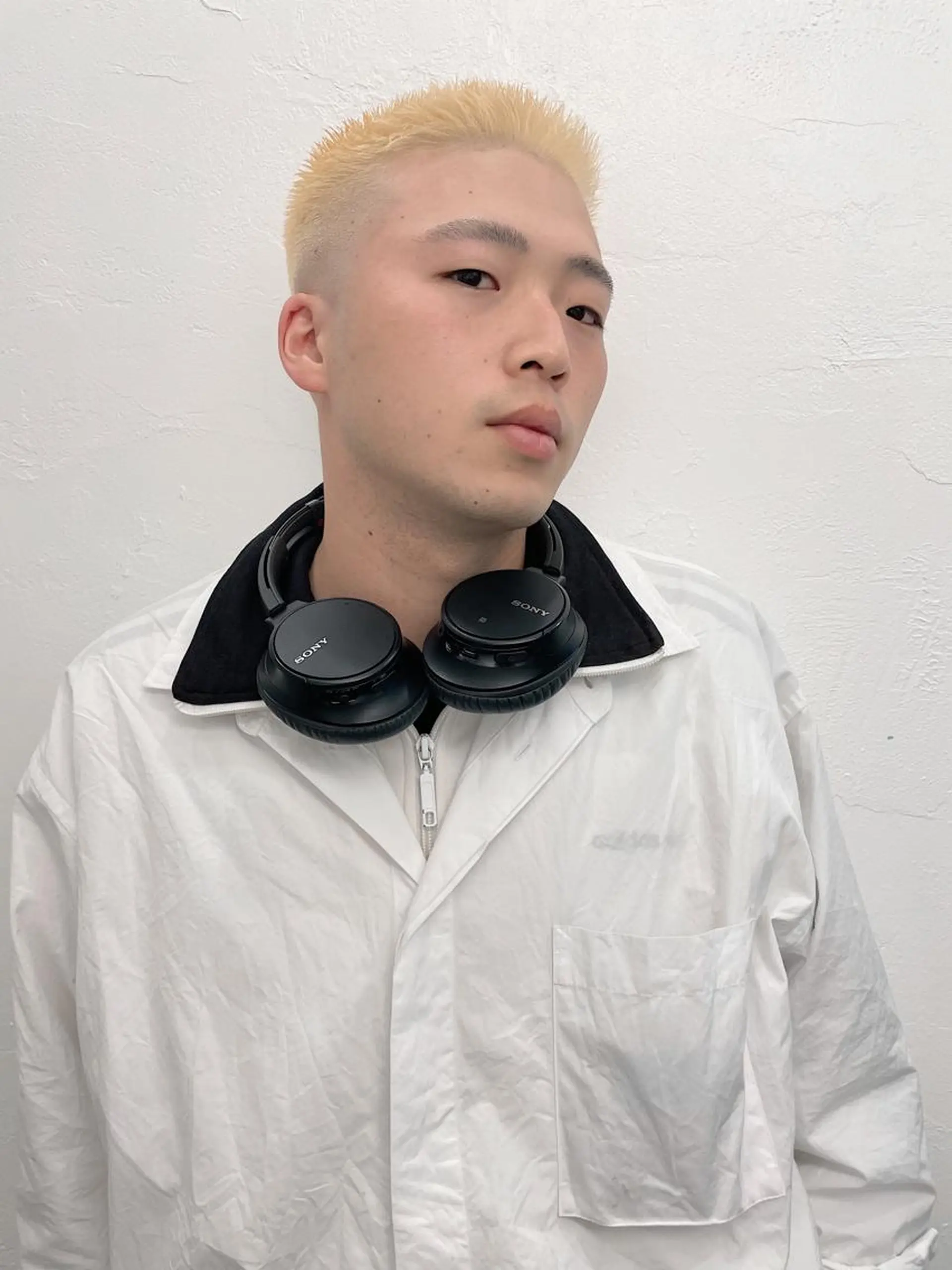 メンズ メンズブリーチ ボウズ フェードカット 渋谷メンズカット/ 工藤靖也のヘアスタイル